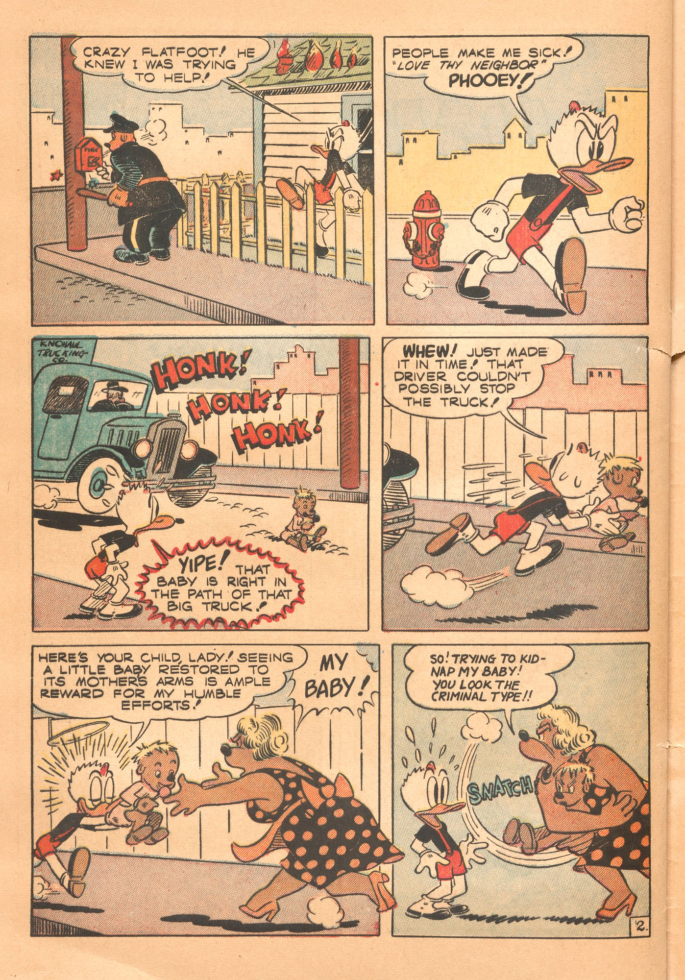 Read online Super Duck Comics comic -  Issue #23 - 46