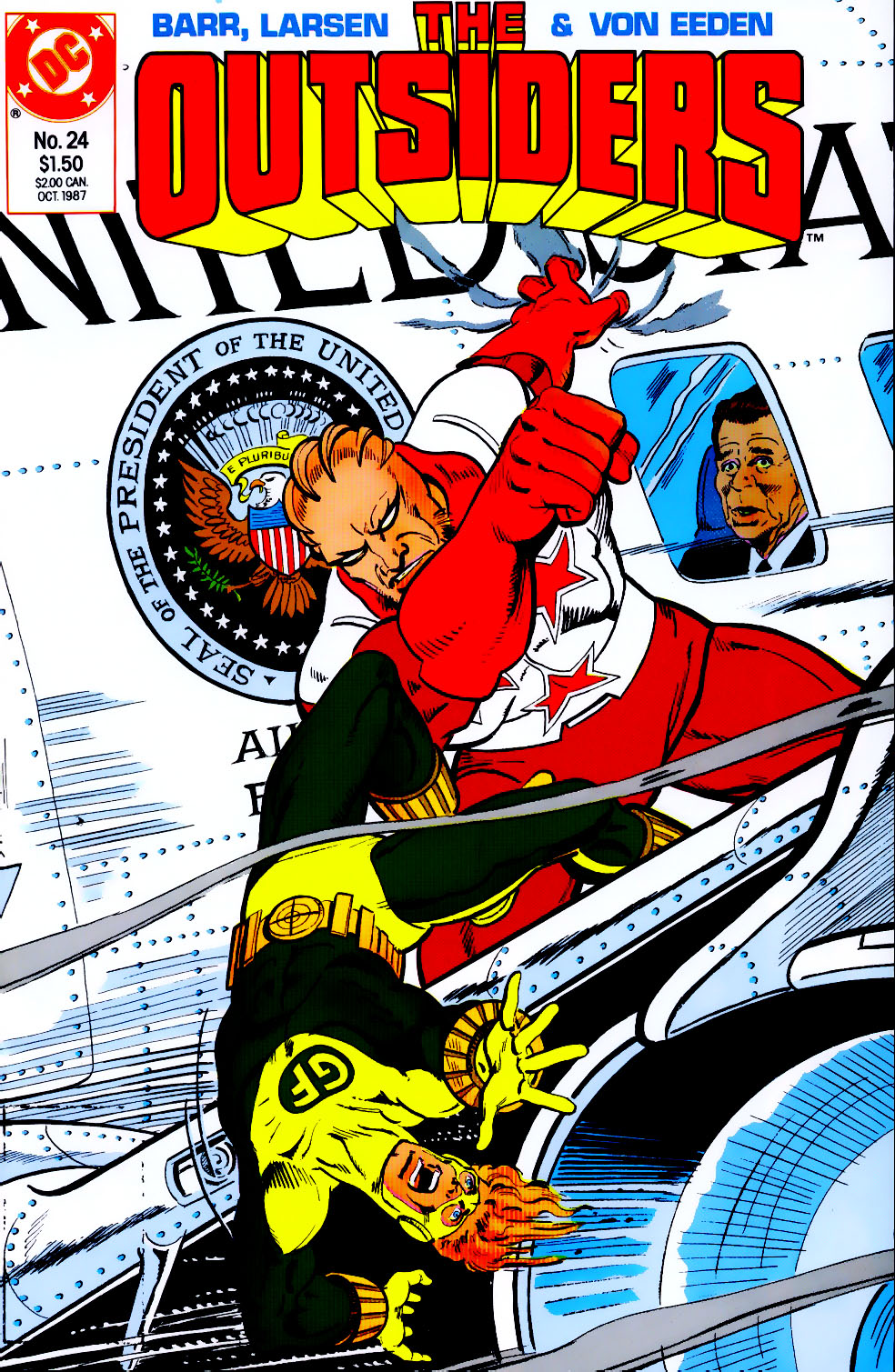 Read online The Outsiders (1985) comic -  Issue #24 - 1