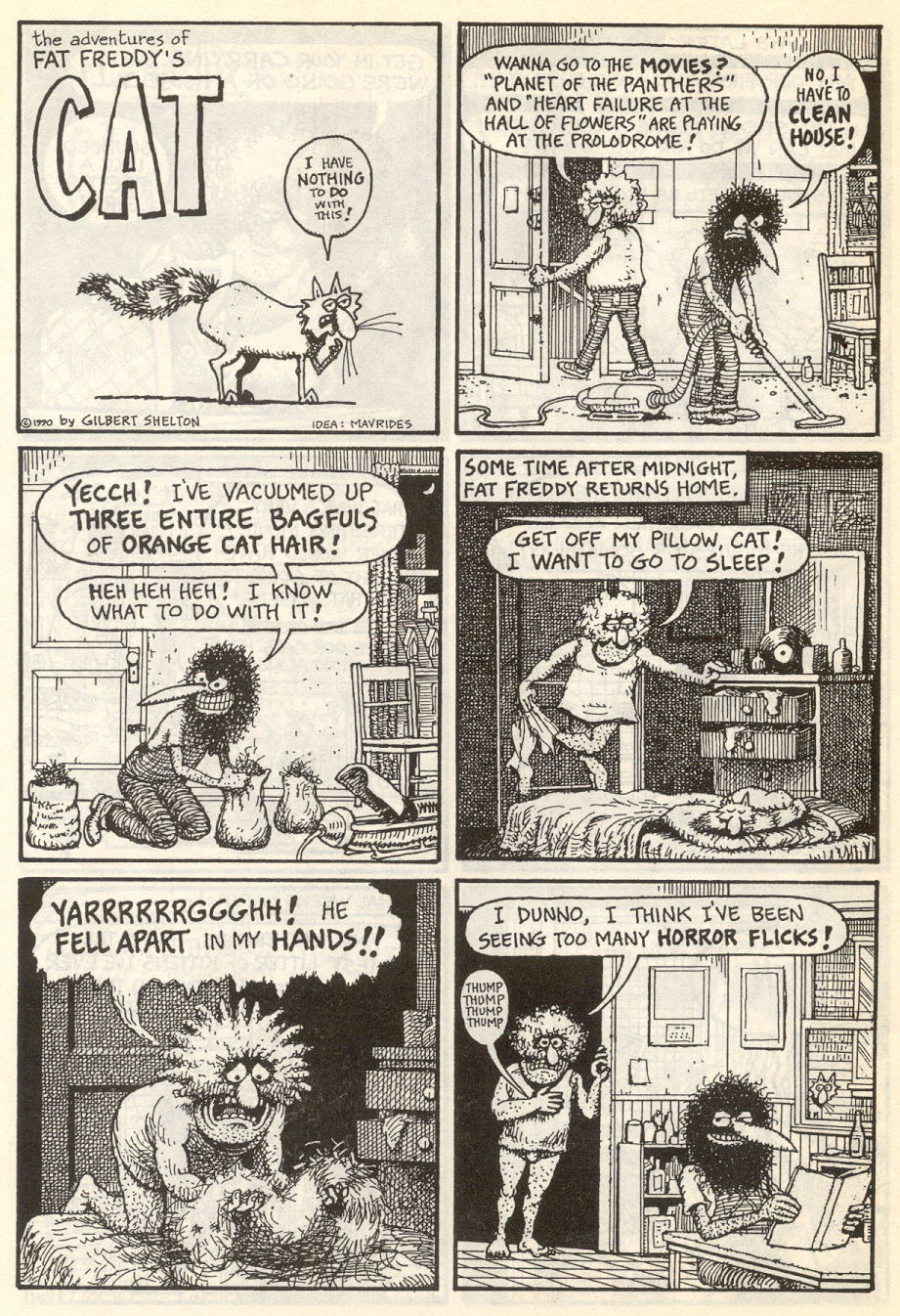 Read online Adventures of Fat Freddy's Cat comic -  Issue #7 - 30