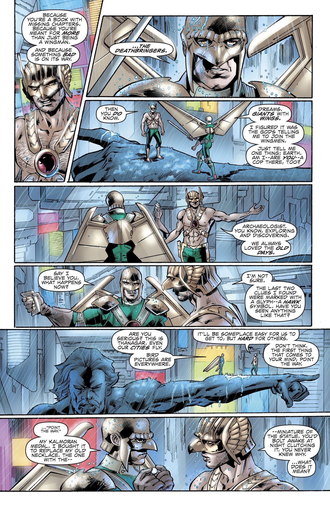 Read online Hawkman (2018) comic -  Issue #4 - 16