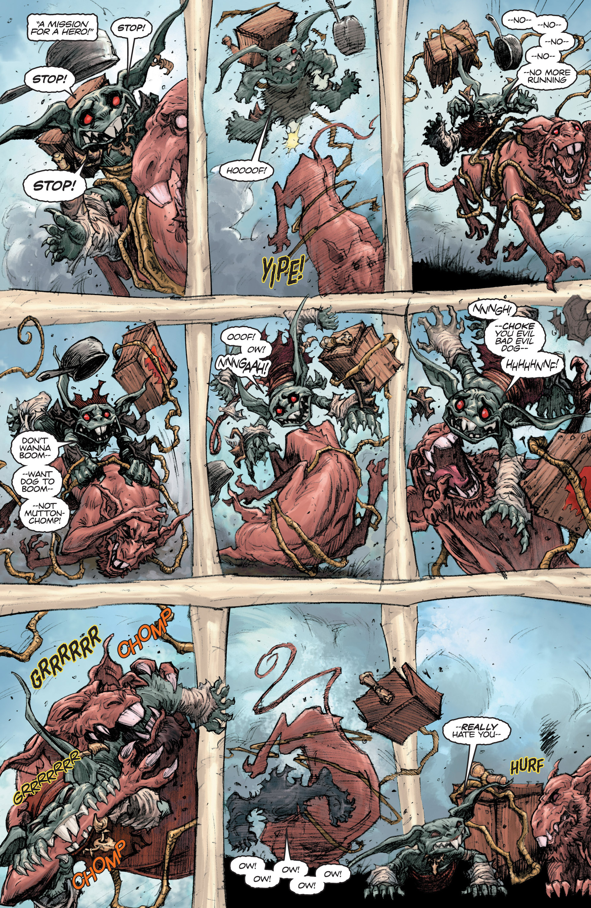 Read online Pathfinder: Goblins! comic -  Issue #5 - 22