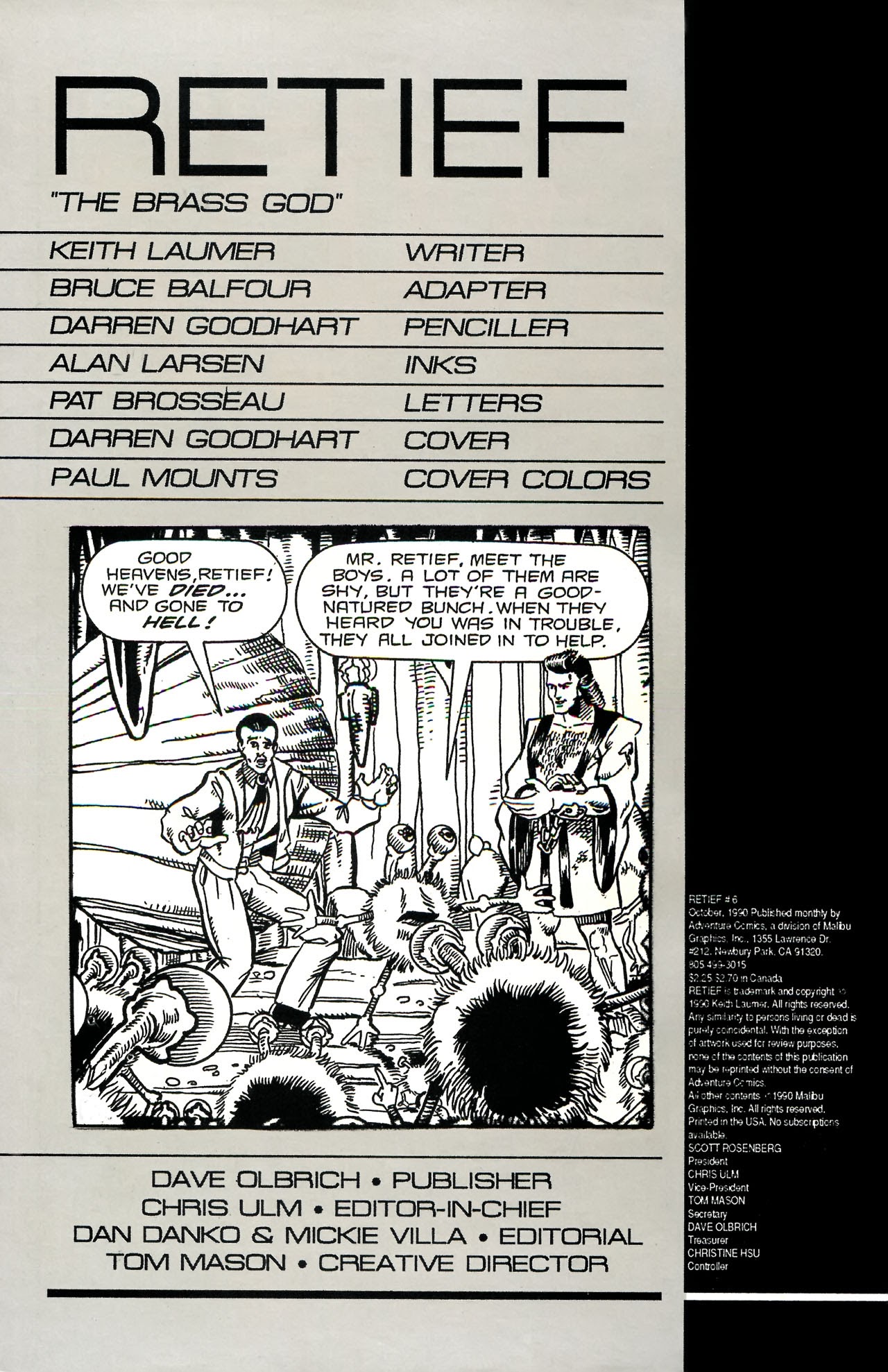 Read online Retief (1991) comic -  Issue #6 - 2