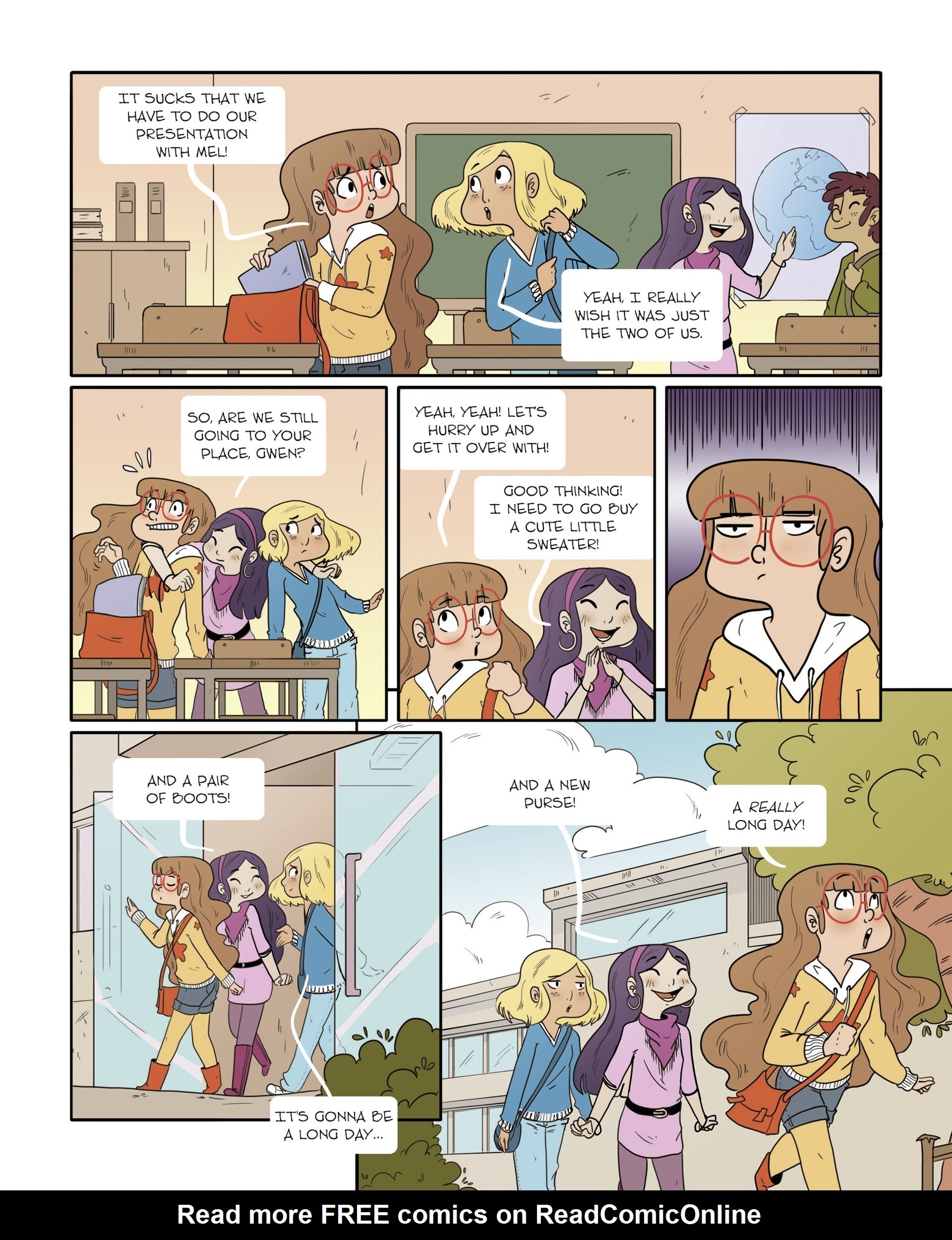 Read online Rainbow Girls: Let's Save Lulu! comic -  Issue # TPB - 4