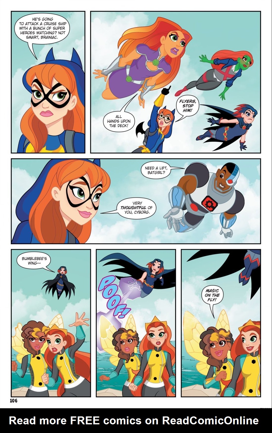 Read online DC Super Hero Girls: Search for Atlantis comic -  Issue # TPB - 104