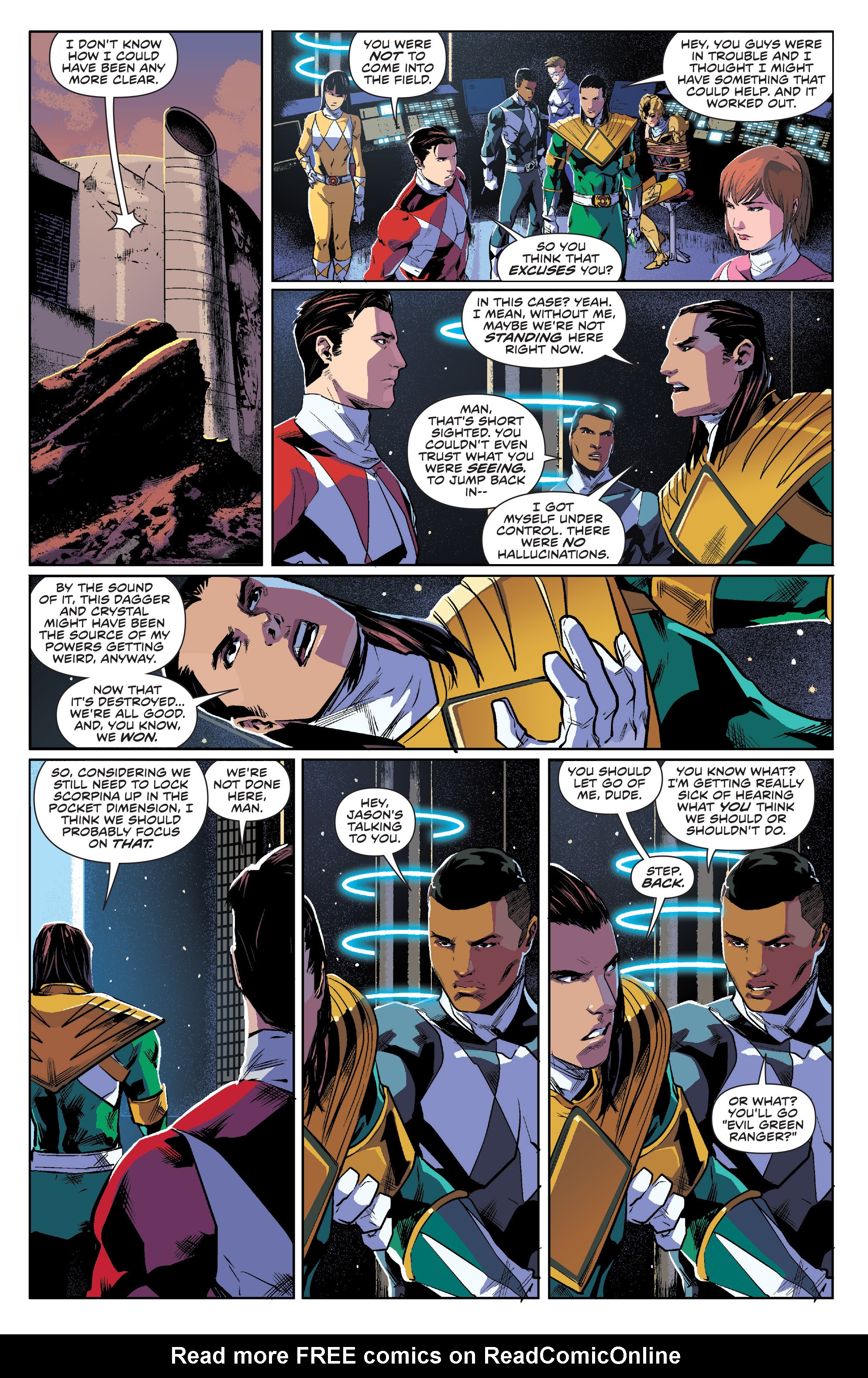 Read online Mighty Morphin Power Rangers comic -  Issue #4 - 18