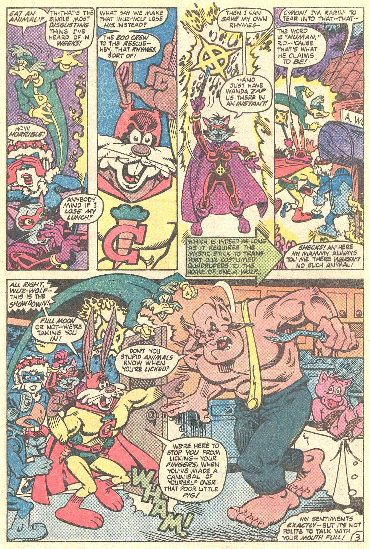 Read online Captain Carrot and His Amazing Zoo Crew! comic -  Issue #11 - 4