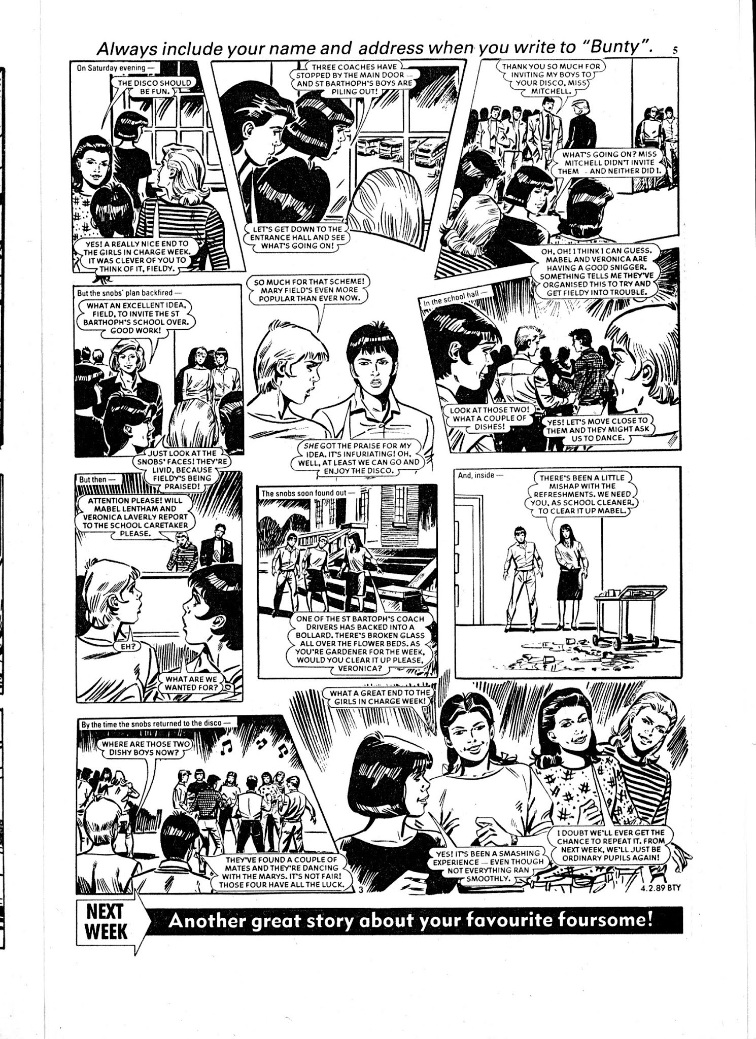 Read online Bunty comic -  Issue #1621 - 5