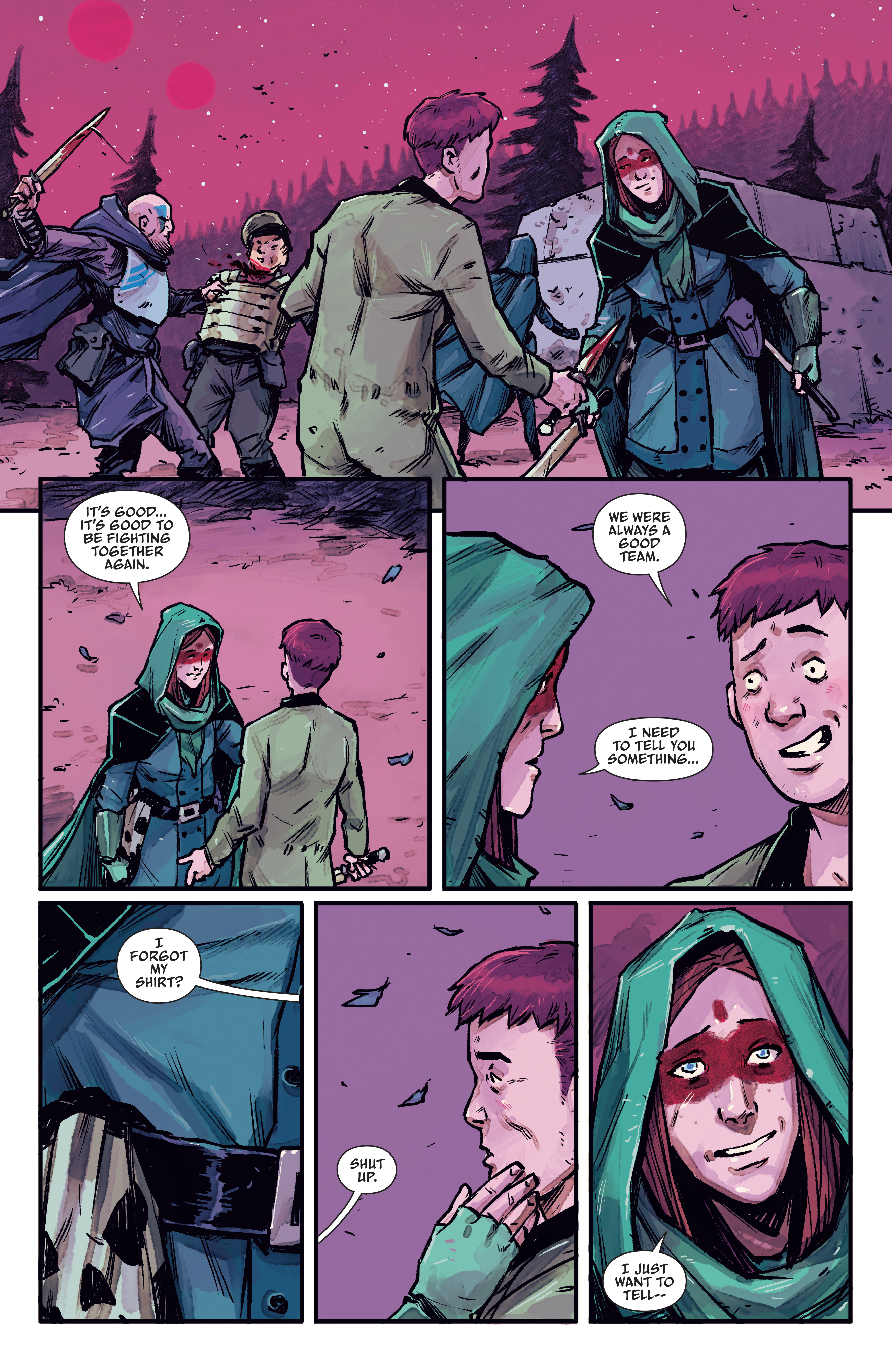 Read online The Woods comic -  Issue # _Yearbook Edition 2 (Part 3) - 68