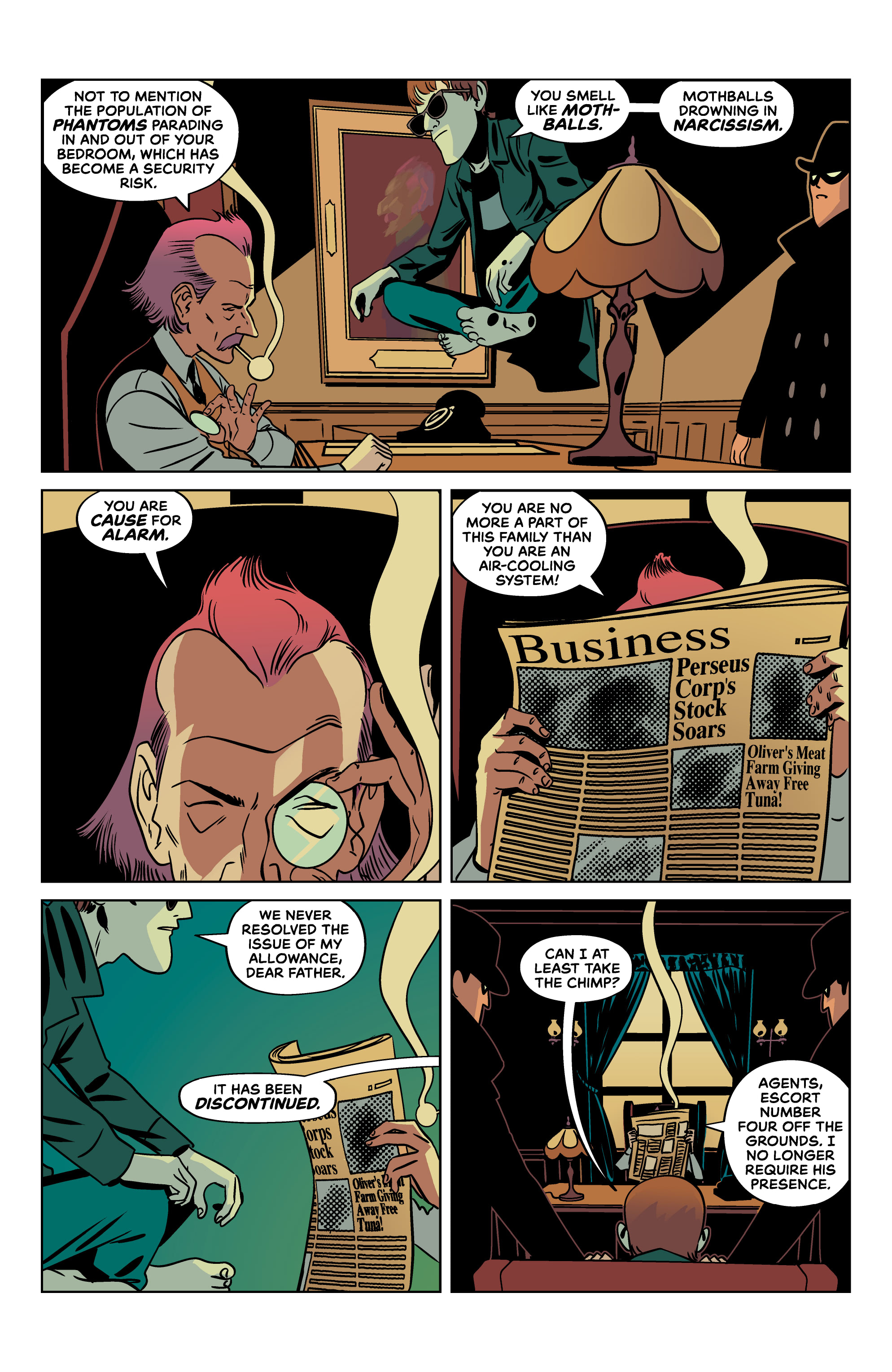 Read online Tales from the Umbrella Academy: You Look Like Death comic -  Issue #1 - 8