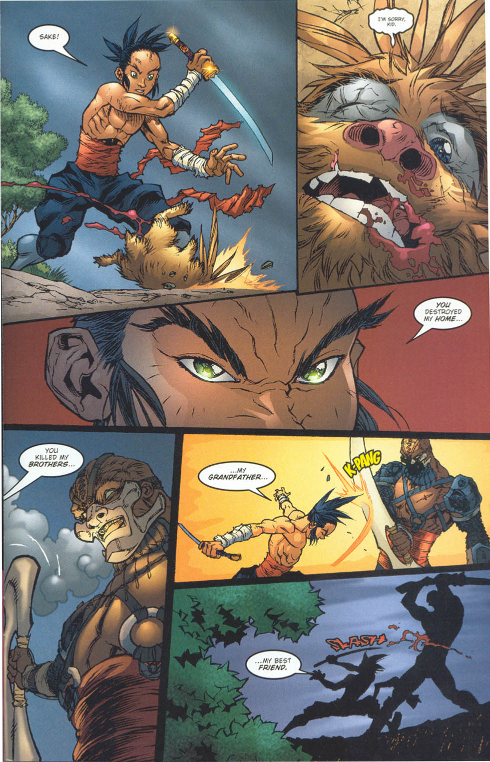 Read online Ninja Boy comic -  Issue #6 - 18