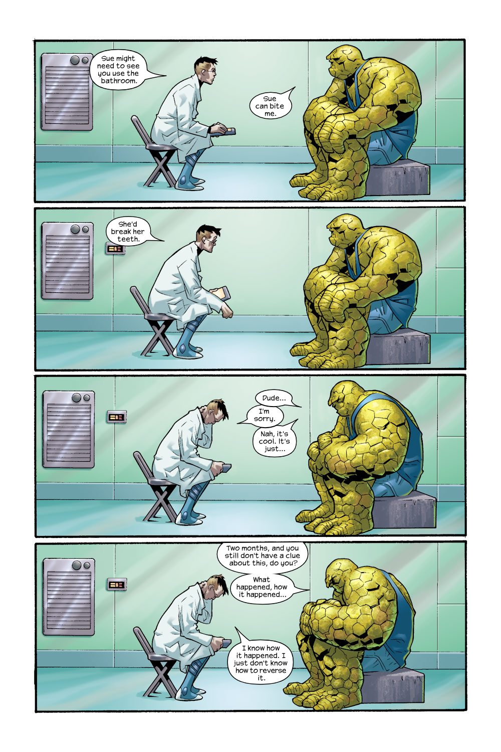 Read online Ultimate Fantastic Four (2004) comic -  Issue #8 - 9