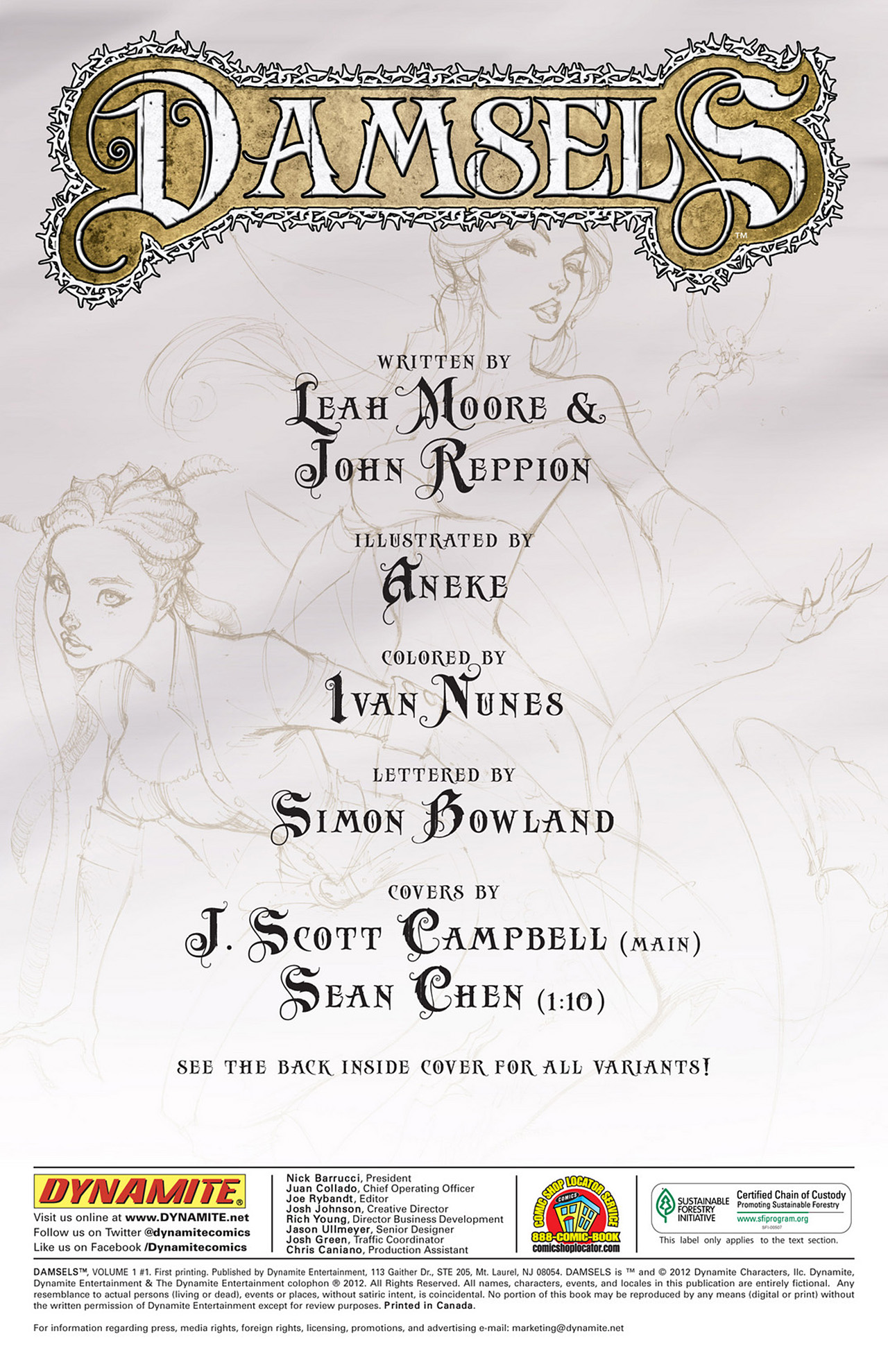 Read online Damsels comic -  Issue #1 - 3