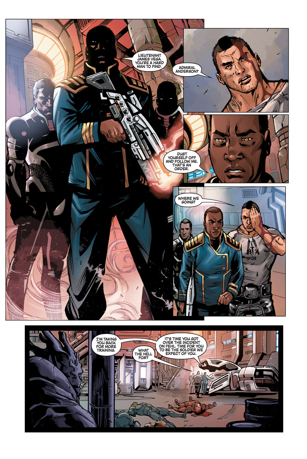 Read online Mass Effect: Conviction comic -  Issue # Full - 9