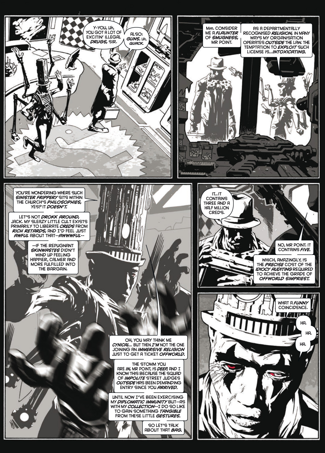 Read online Judge Dredd: Trifecta comic -  Issue # TPB (Part 1) - 79