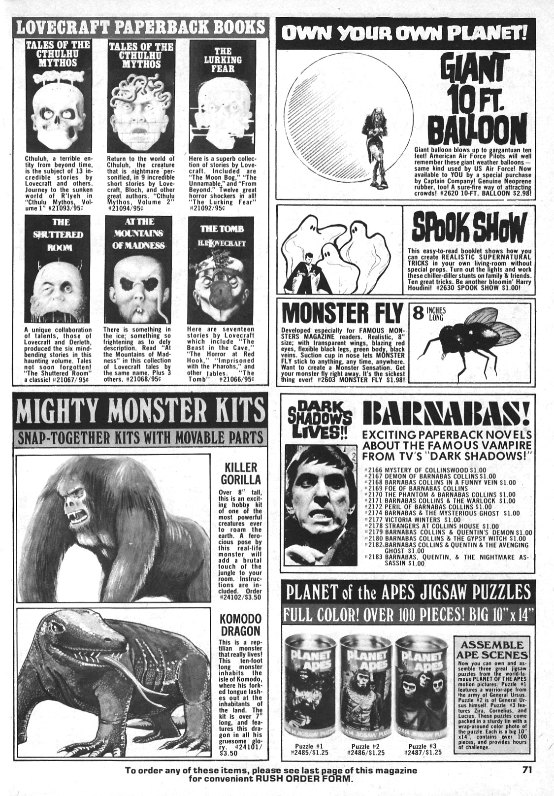 Read online Vampirella (1969) comic -  Issue #36 - 71