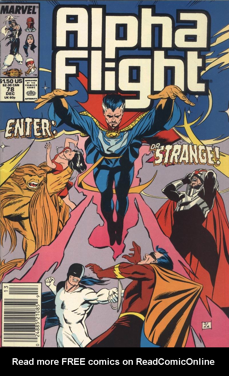 Read online Alpha Flight (1983) comic -  Issue #78 - 1