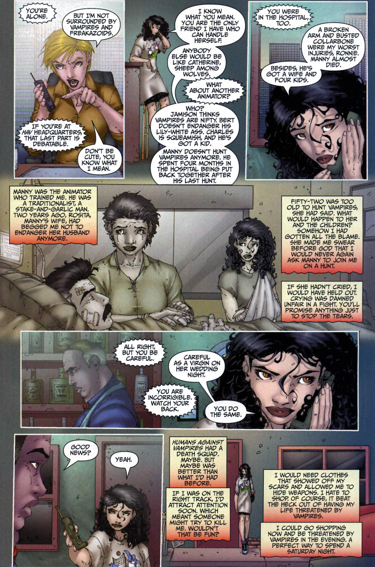 Read online Anita Blake, Vampire Hunter: Guilty Pleasures comic -  Issue #6 - 7