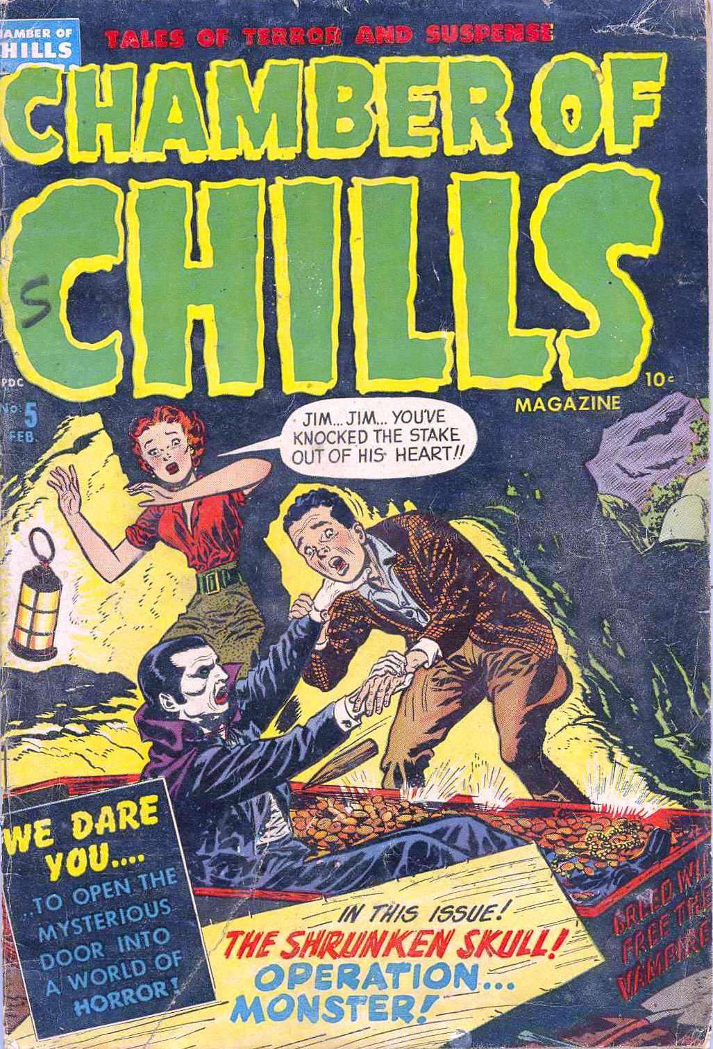 Read online Chamber of Chills (1951) comic -  Issue #5 - 1