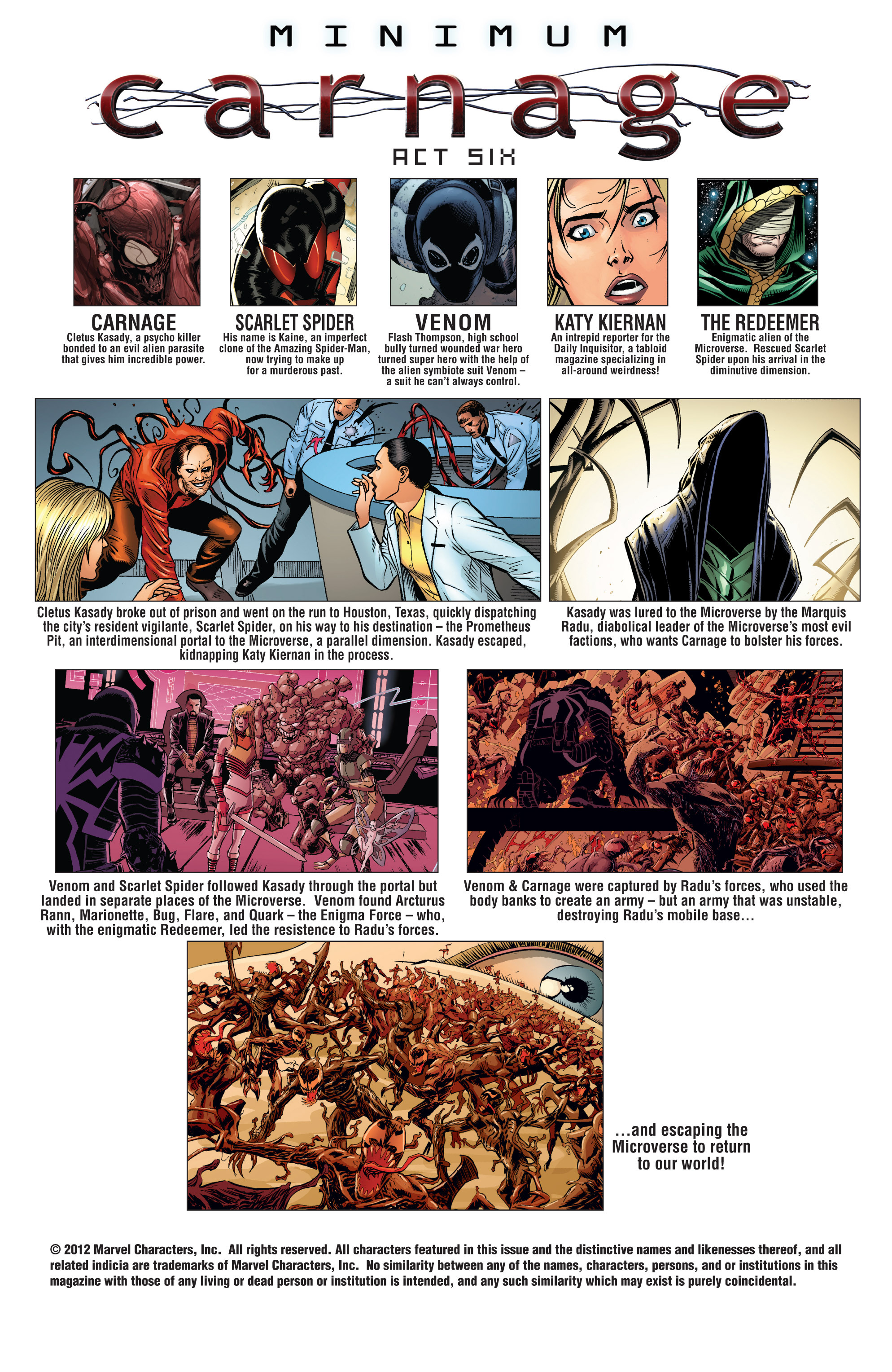 Read online Minimum Carnage: Omega comic -  Issue # Full - 2