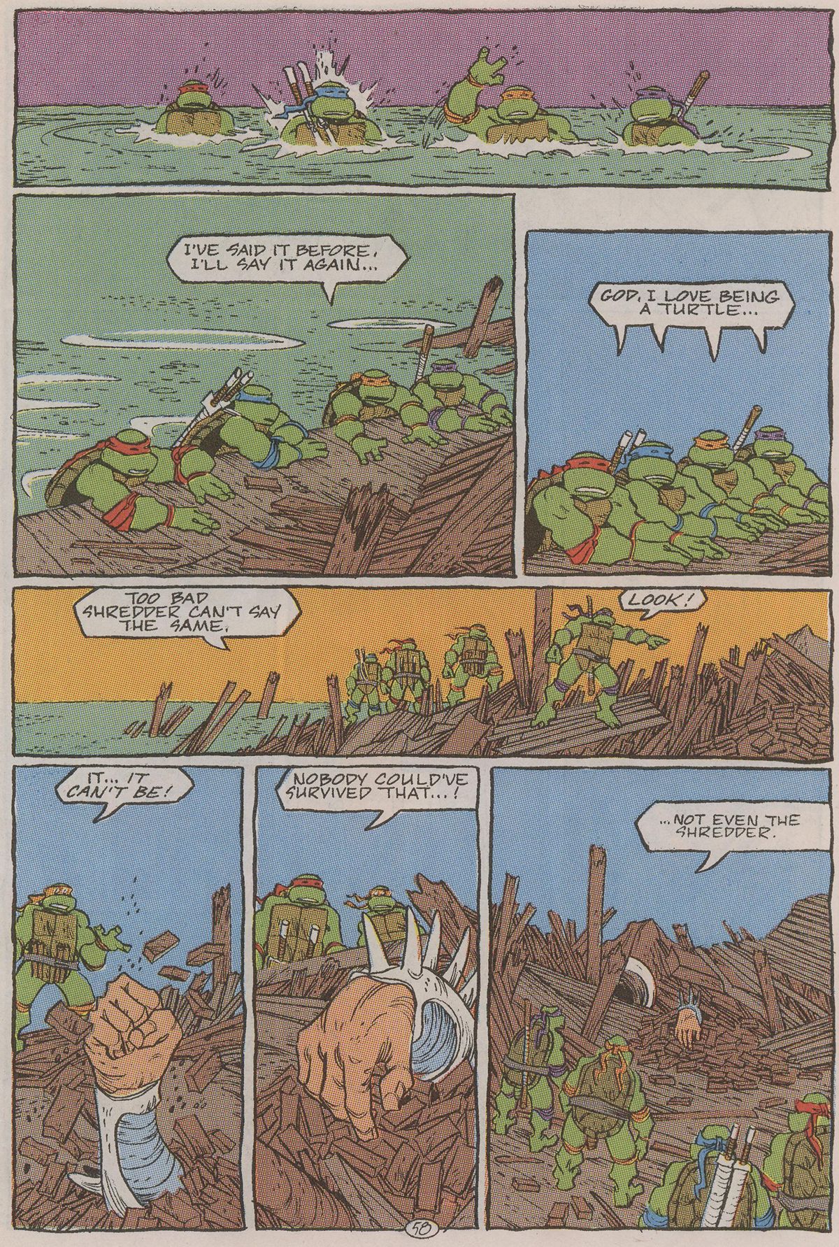 Read online Teenage Mutant Ninja Turtles II: The Secret of the Ooze Official Movie Adaptation comic -  Issue # Full - 59