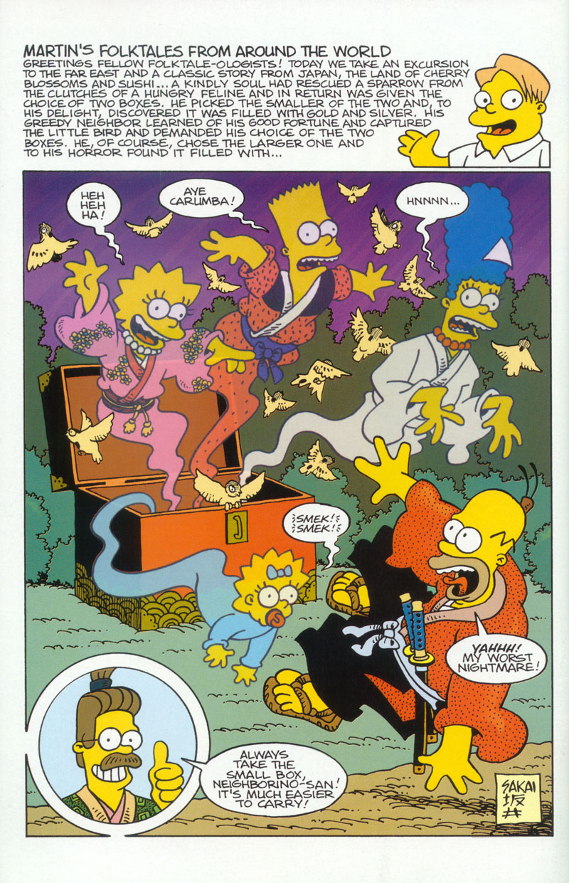 Read online Treehouse of Horror comic -  Issue #6 - 60