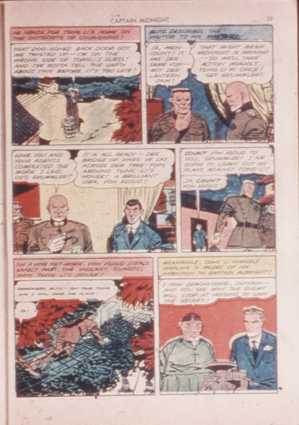 Read online Captain Midnight (1942) comic -  Issue #14 - 37