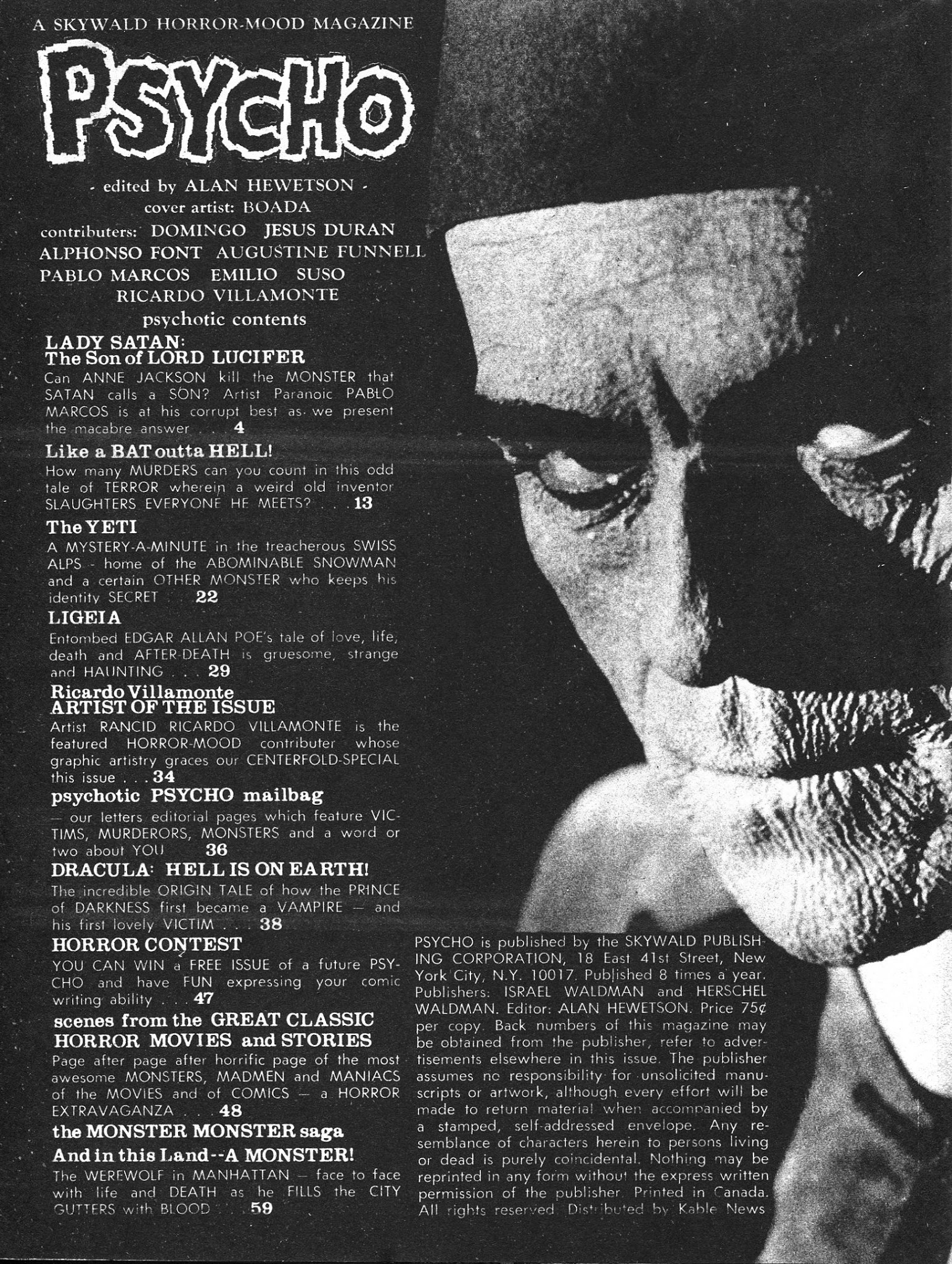 Read online Psycho comic -  Issue #19 - 3