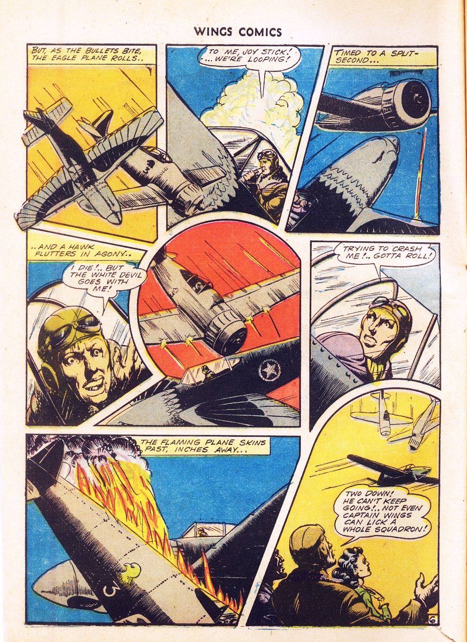 Read online Wings Comics comic -  Issue #37 - 8