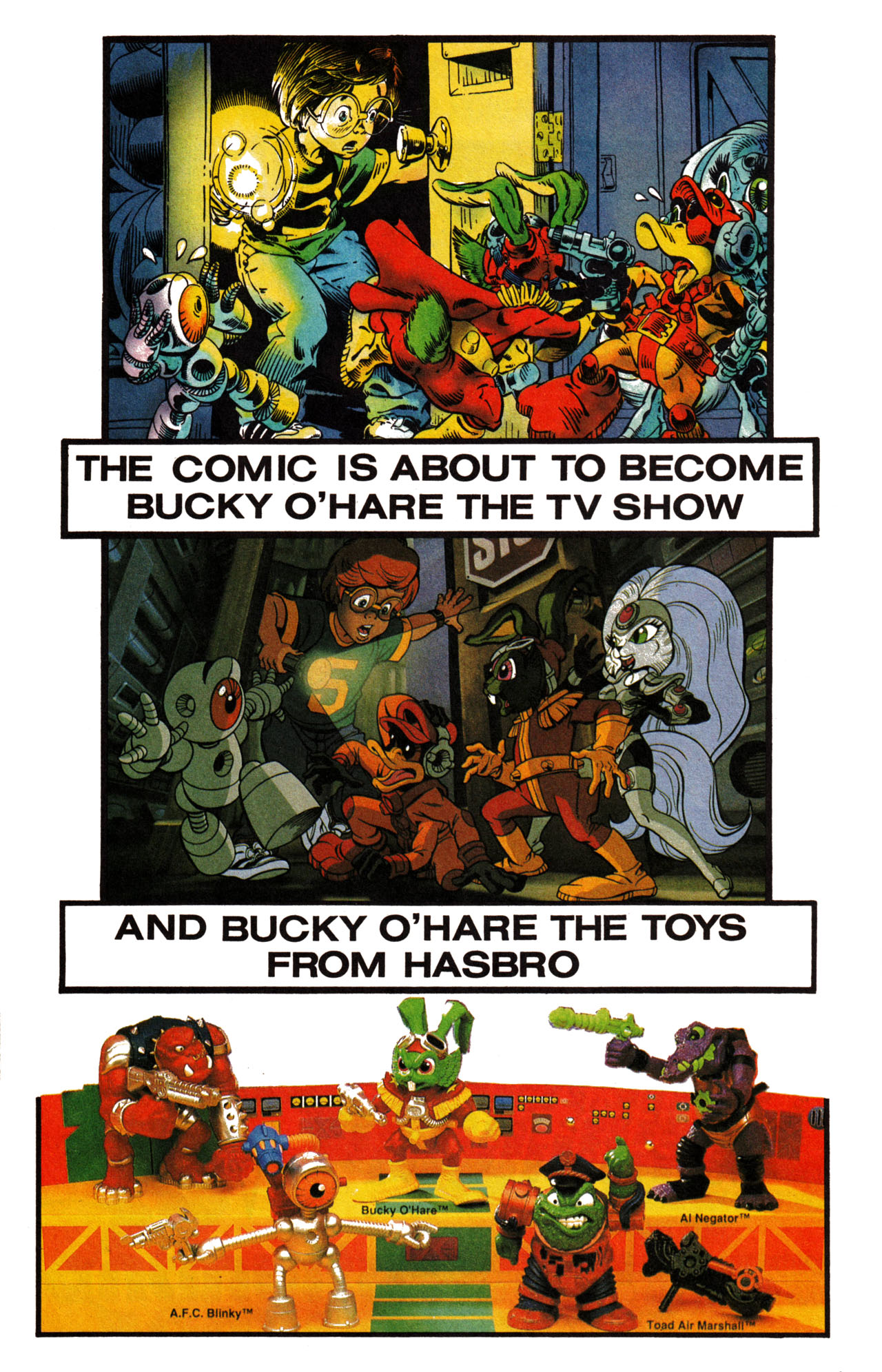 Read online Bucky O'Hare (1991) comic -  Issue #5 - 24