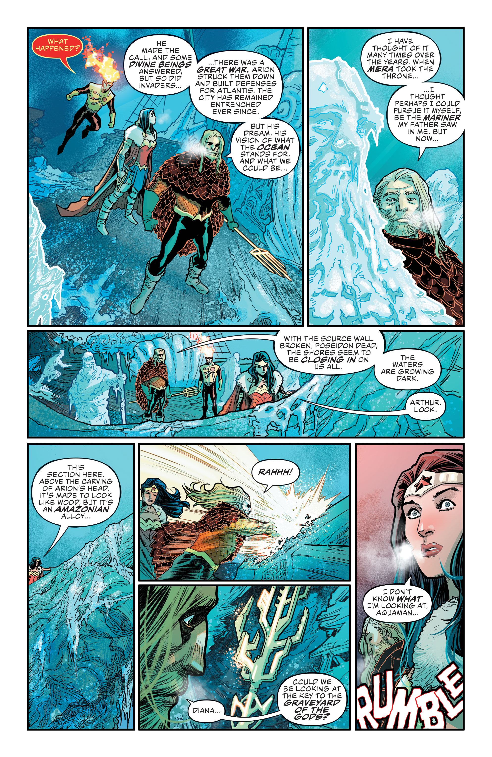 Read online Justice League/Aquaman: Drowned Earth comic -  Issue # TPB (Part 1) - 15