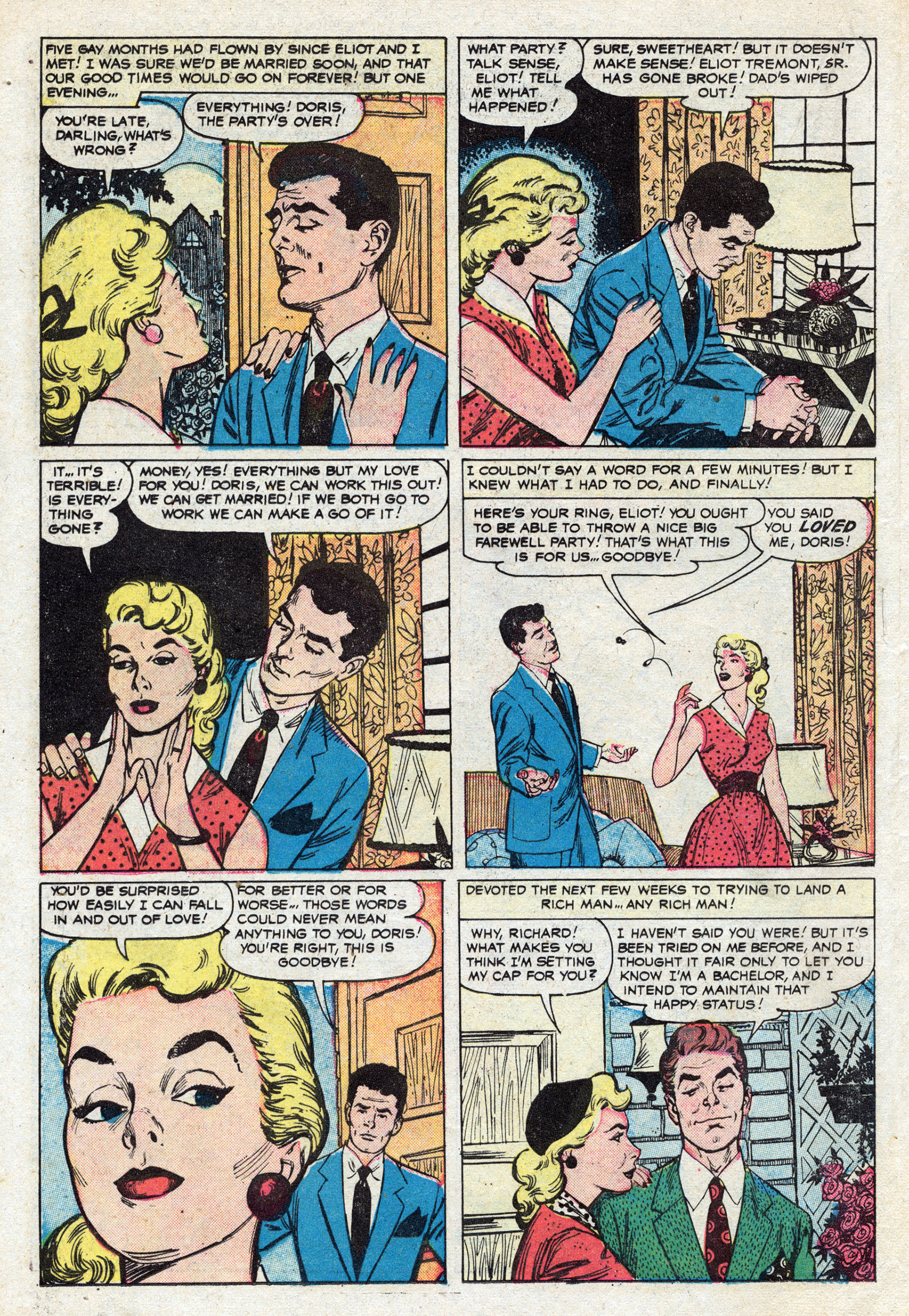 Read online Love Romances comic -  Issue #74 - 18