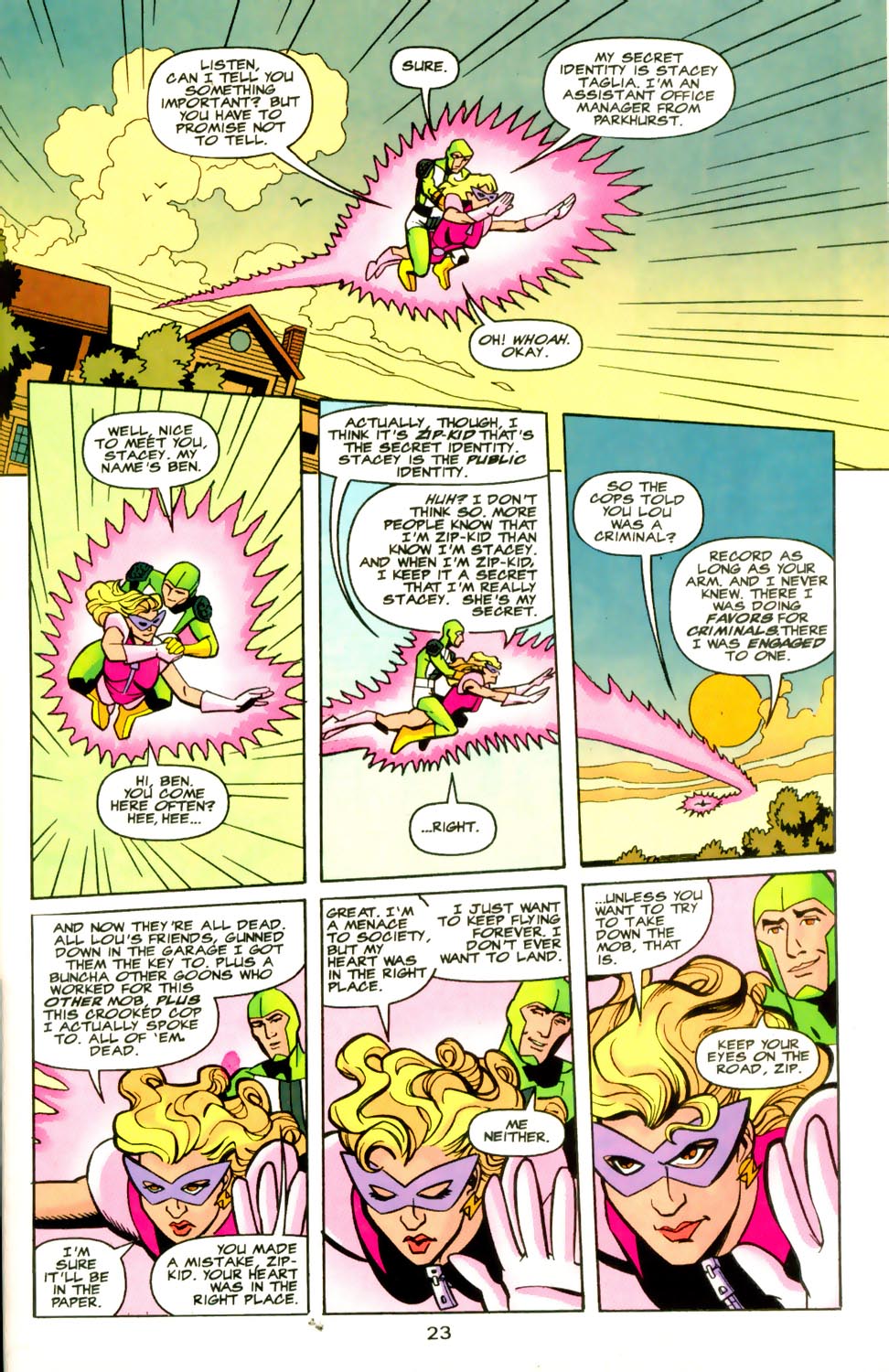 Read online Young Heroes in Love comic -  Issue #17 - 25