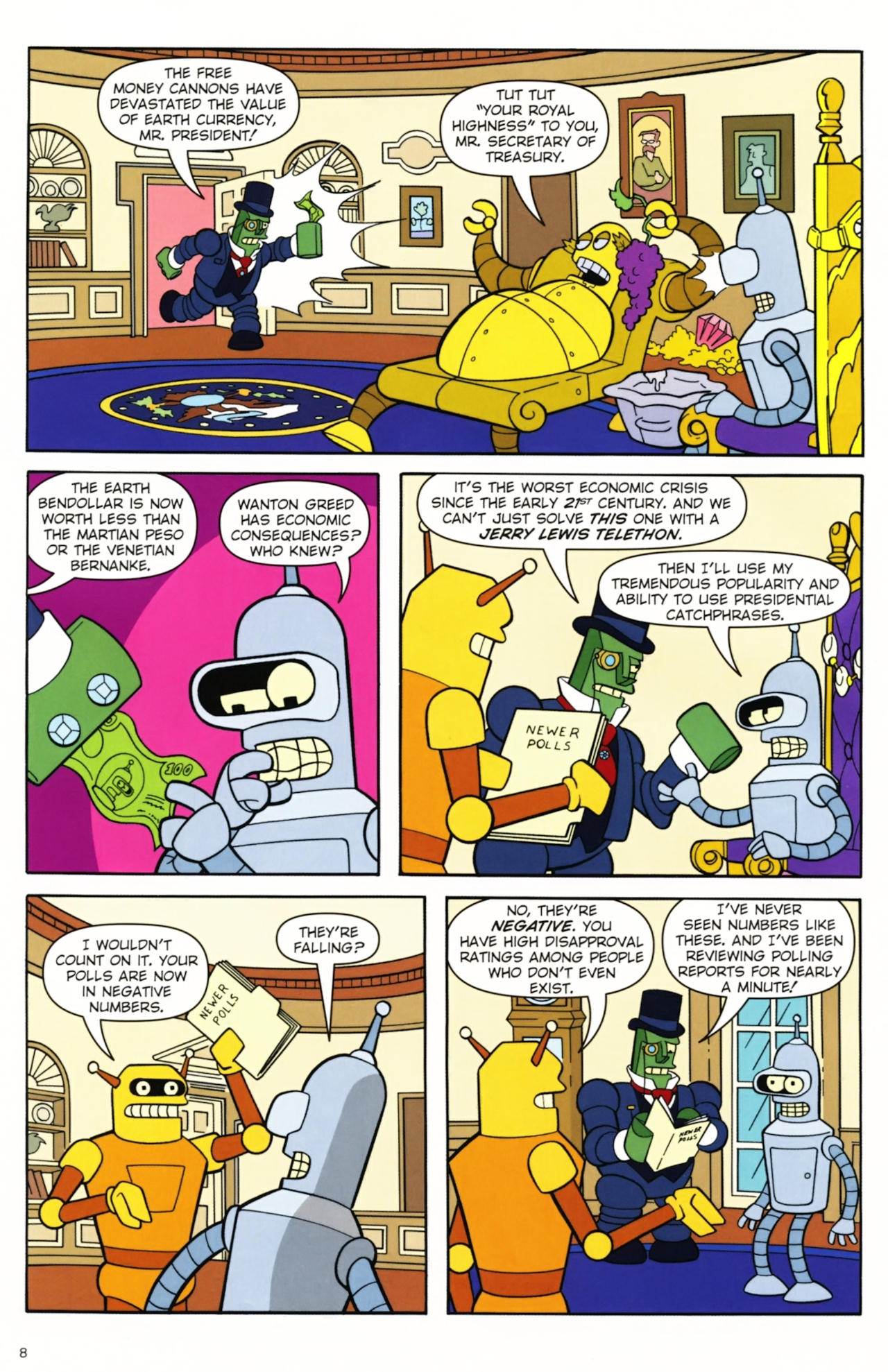 Read online Futurama Comics comic -  Issue #45 - 7