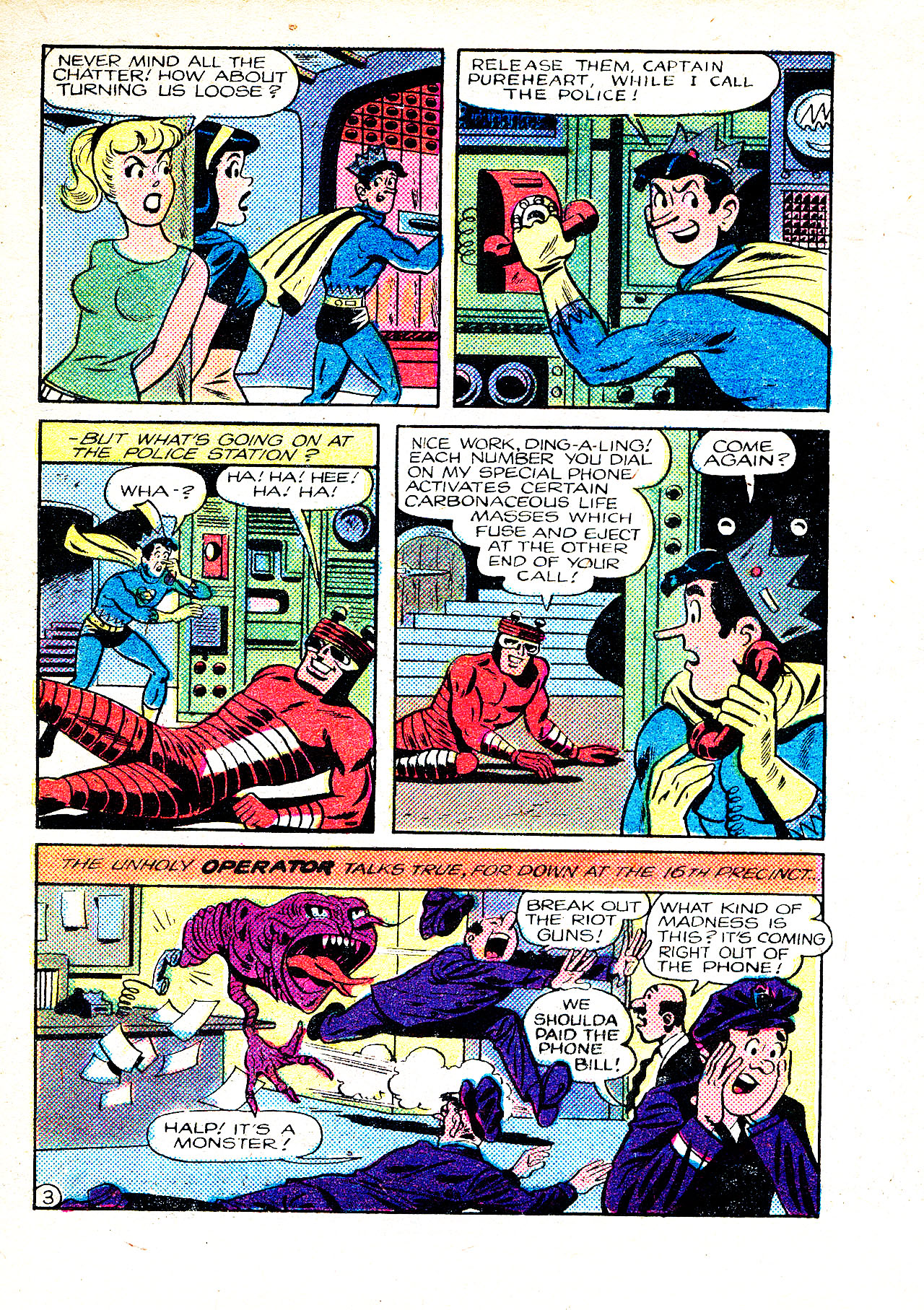 Read online Captain Hero Comics Digest Magazine comic -  Issue # TPB - 123
