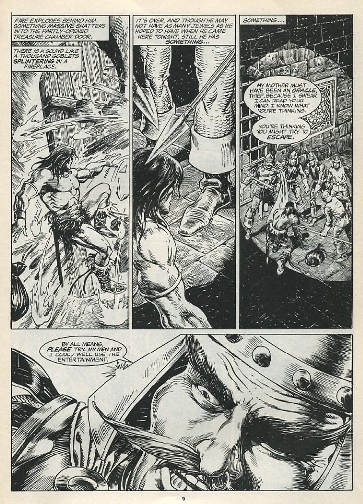 The Savage Sword Of Conan issue 174 - Page 11