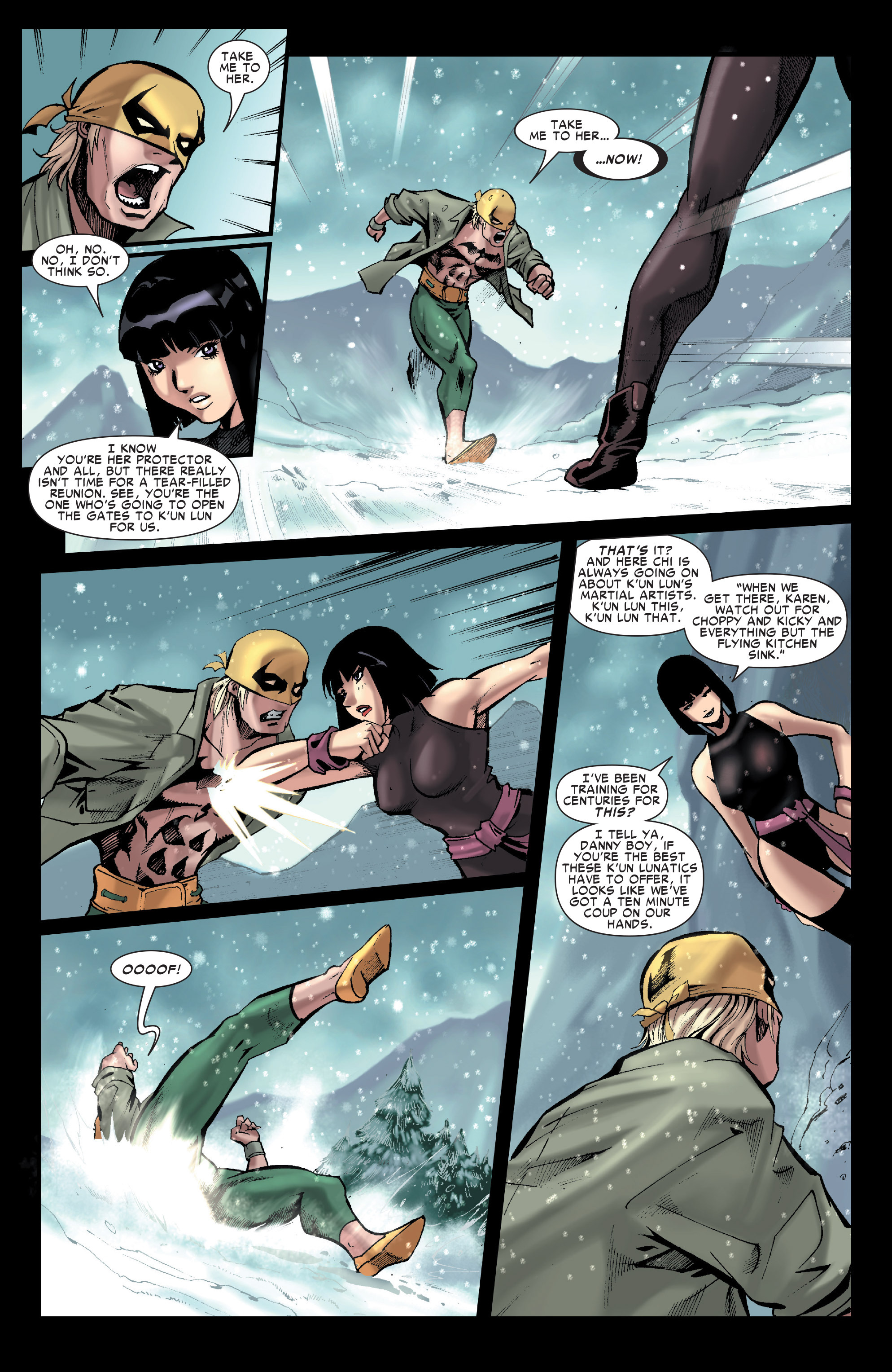 Read online Iron Fist (2004) comic -  Issue #6 - 11