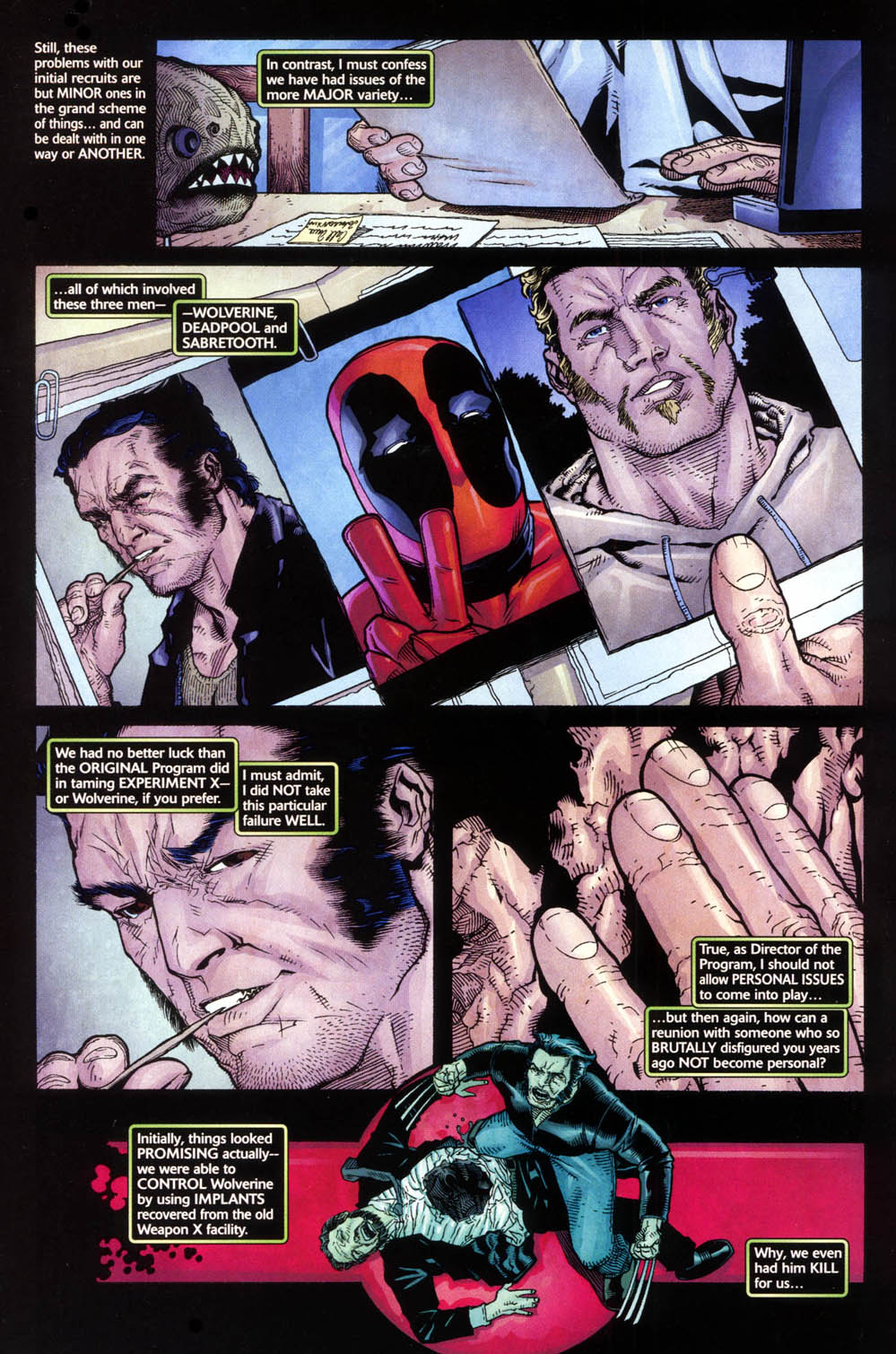 Read online Weapon X (2002) comic -  Issue #0.5 - 9