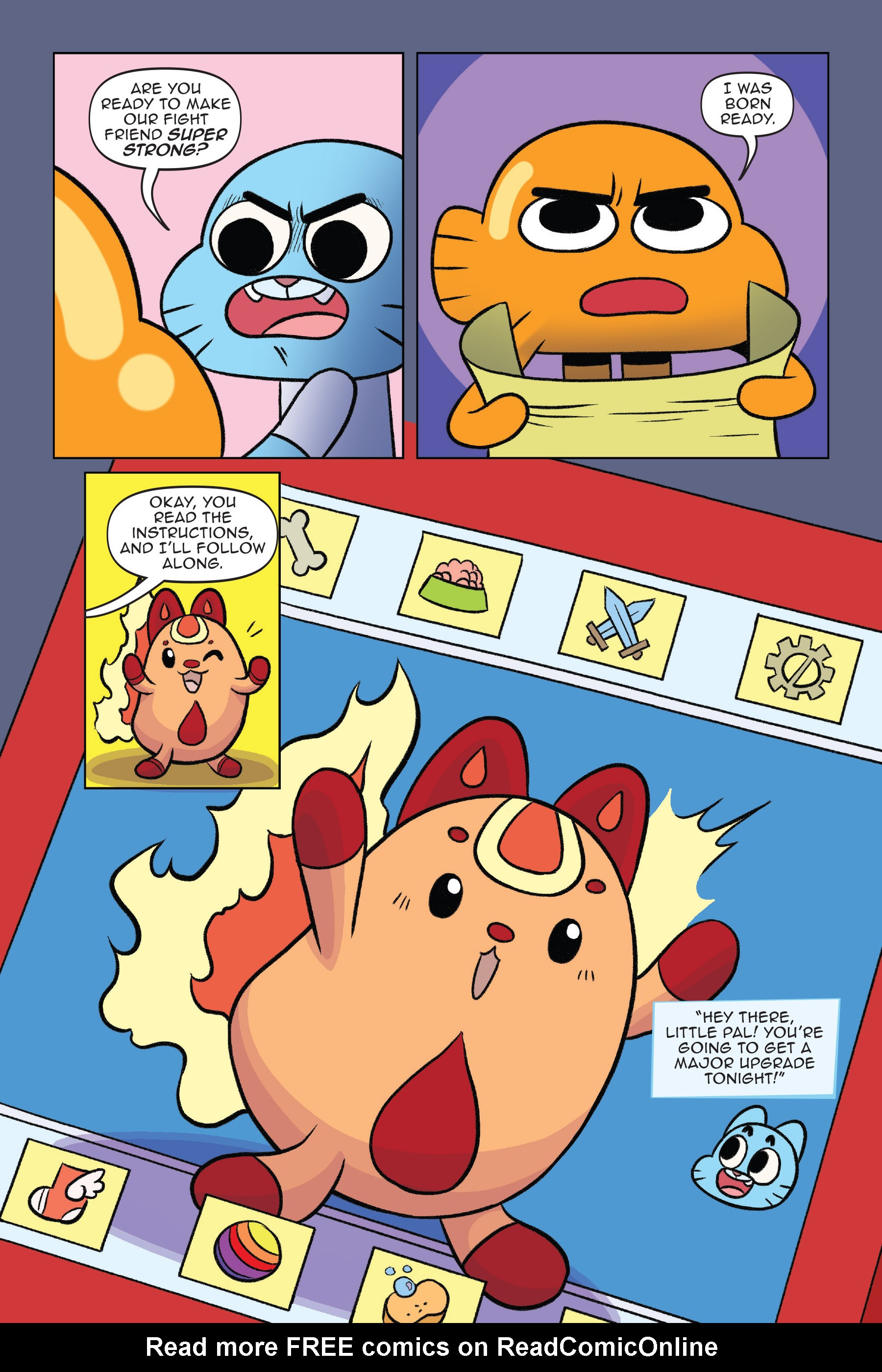 Read online The Amazing World of Gumball: Cheat Code comic -  Issue # Full - 34