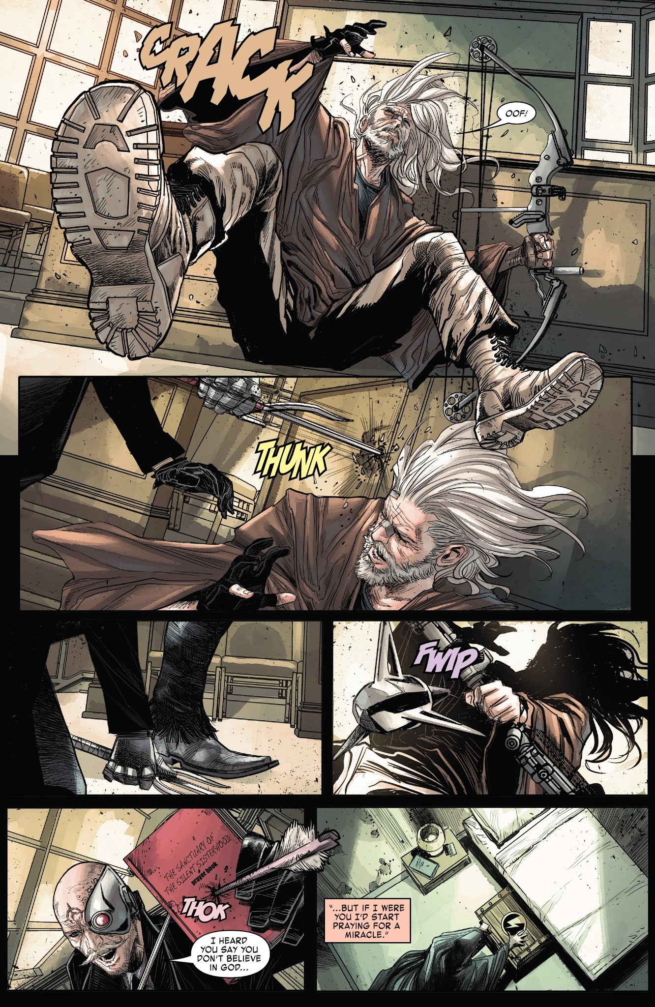 Read online Old Man Hawkeye comic -  Issue #9 - 10