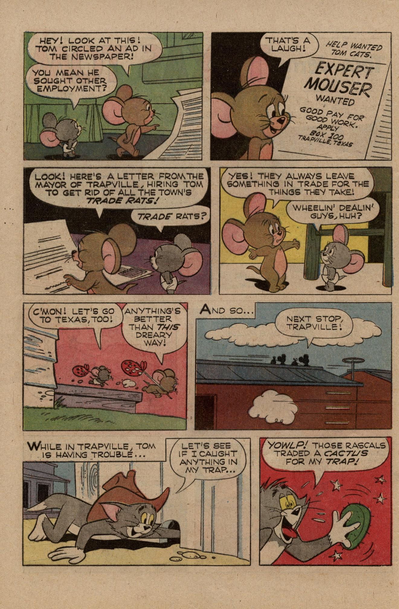 Read online Tom and Jerry comic -  Issue #244 - 28