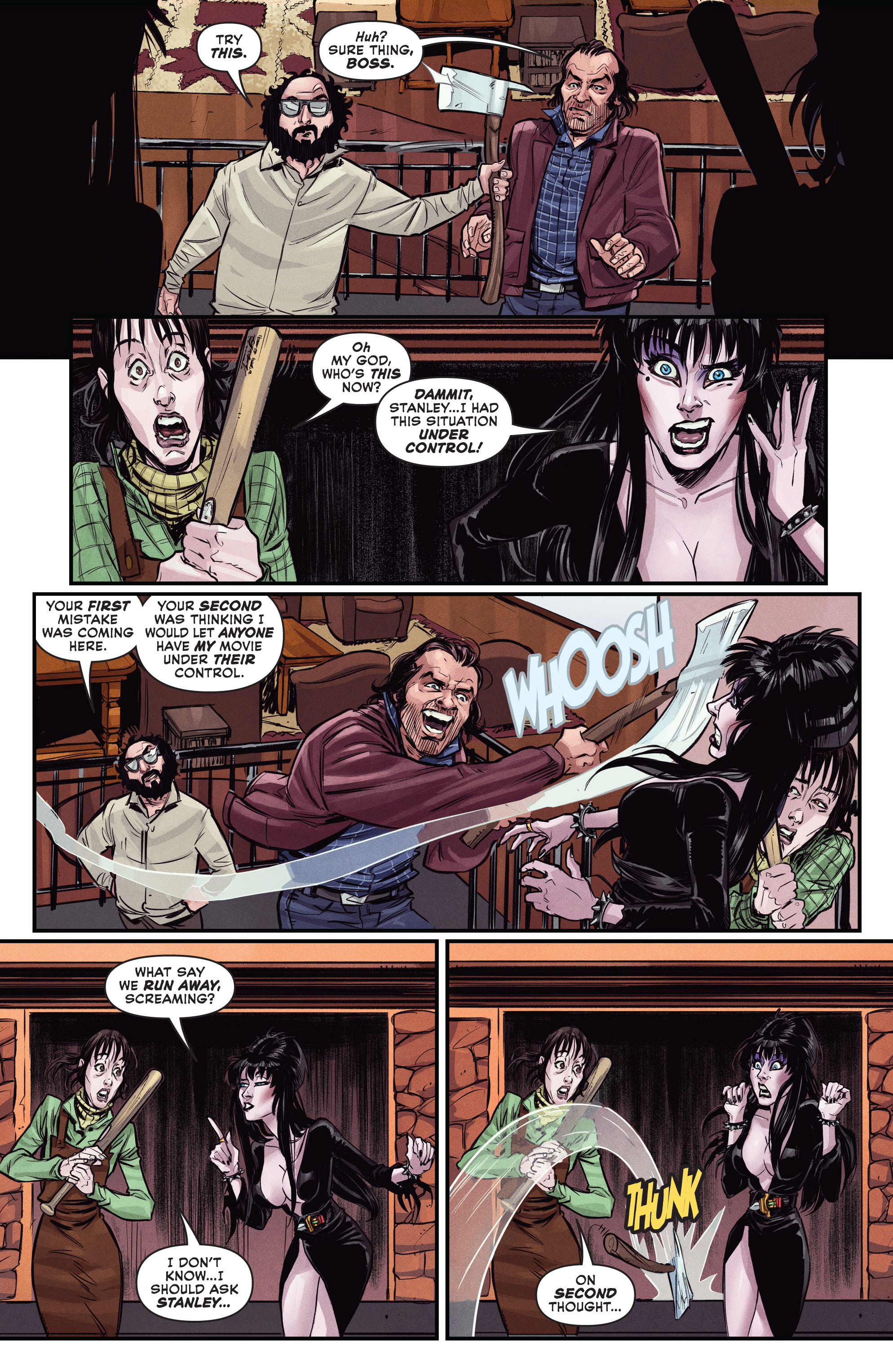 Read online Elvira in Horrorland comic -  Issue #2 - 15