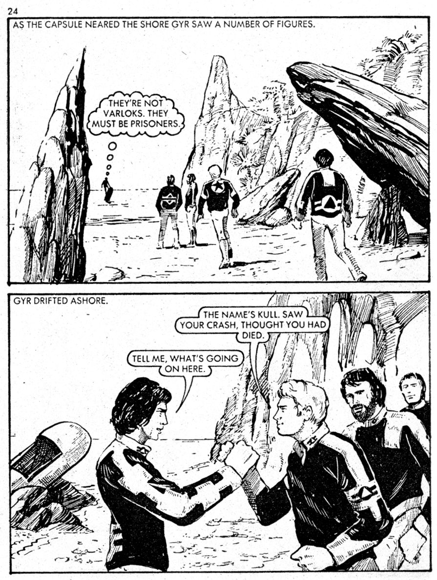 Read online Starblazer comic -  Issue #21 - 24