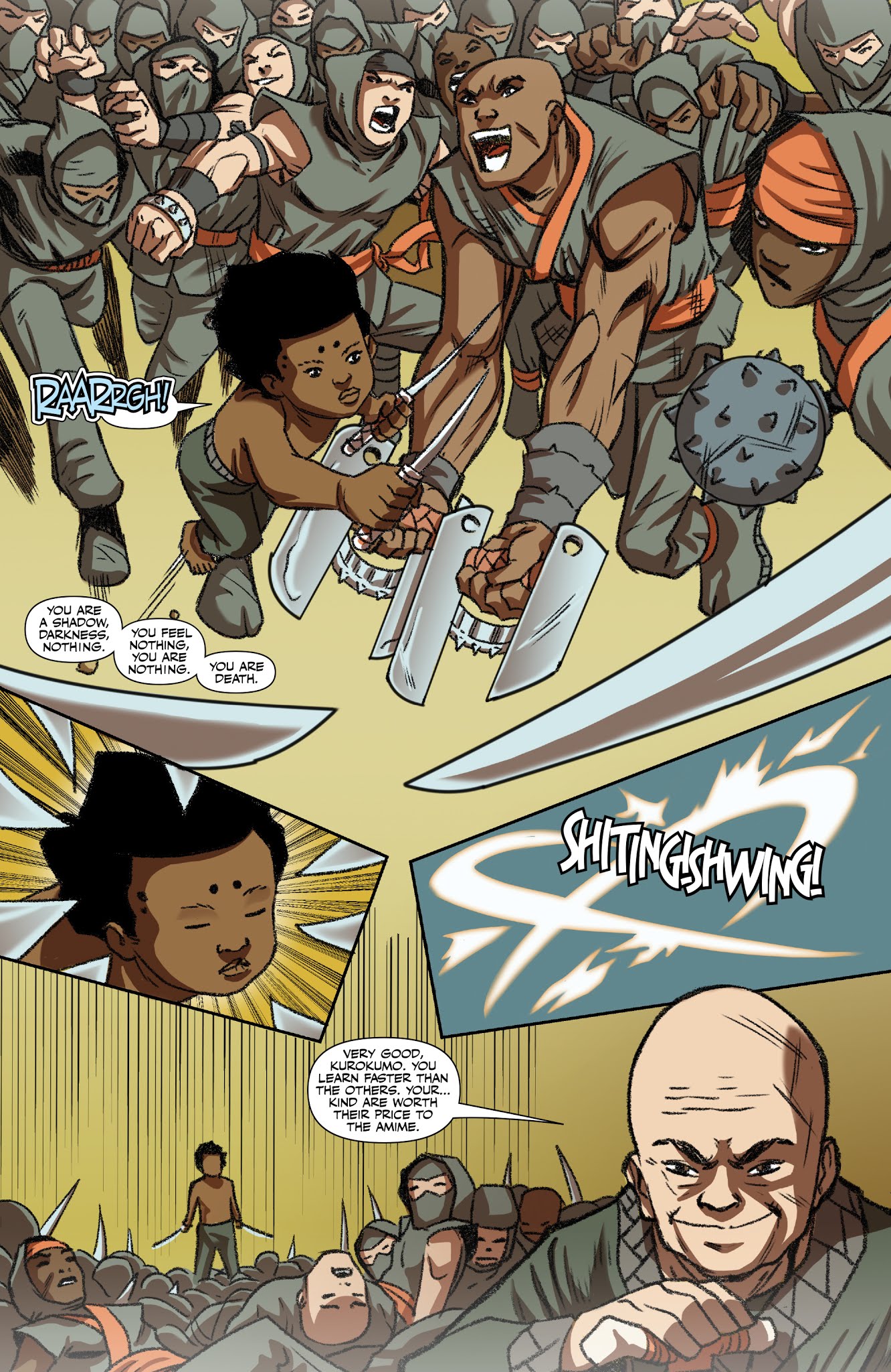Read online Black: Widows and Orphans comic -  Issue #1 - 12