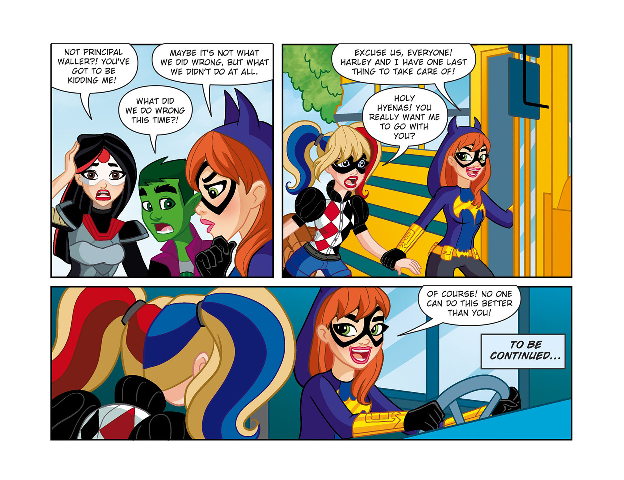 Read online DC Super Hero Girls: Past Times at Super Hero High comic -  Issue #11 - 23
