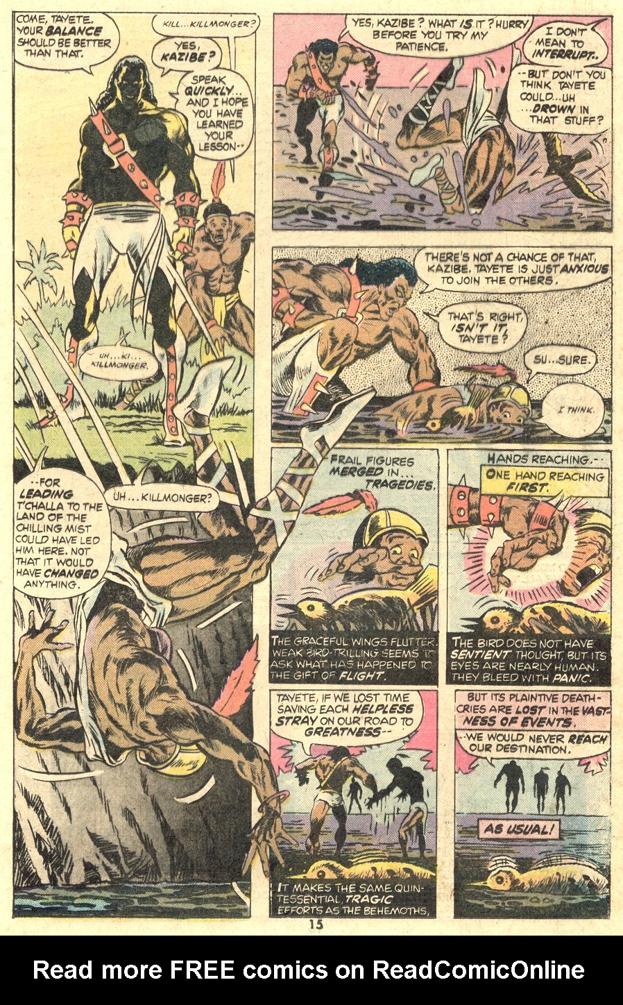 Read online Jungle Action (1972) comic -  Issue #14 - 17