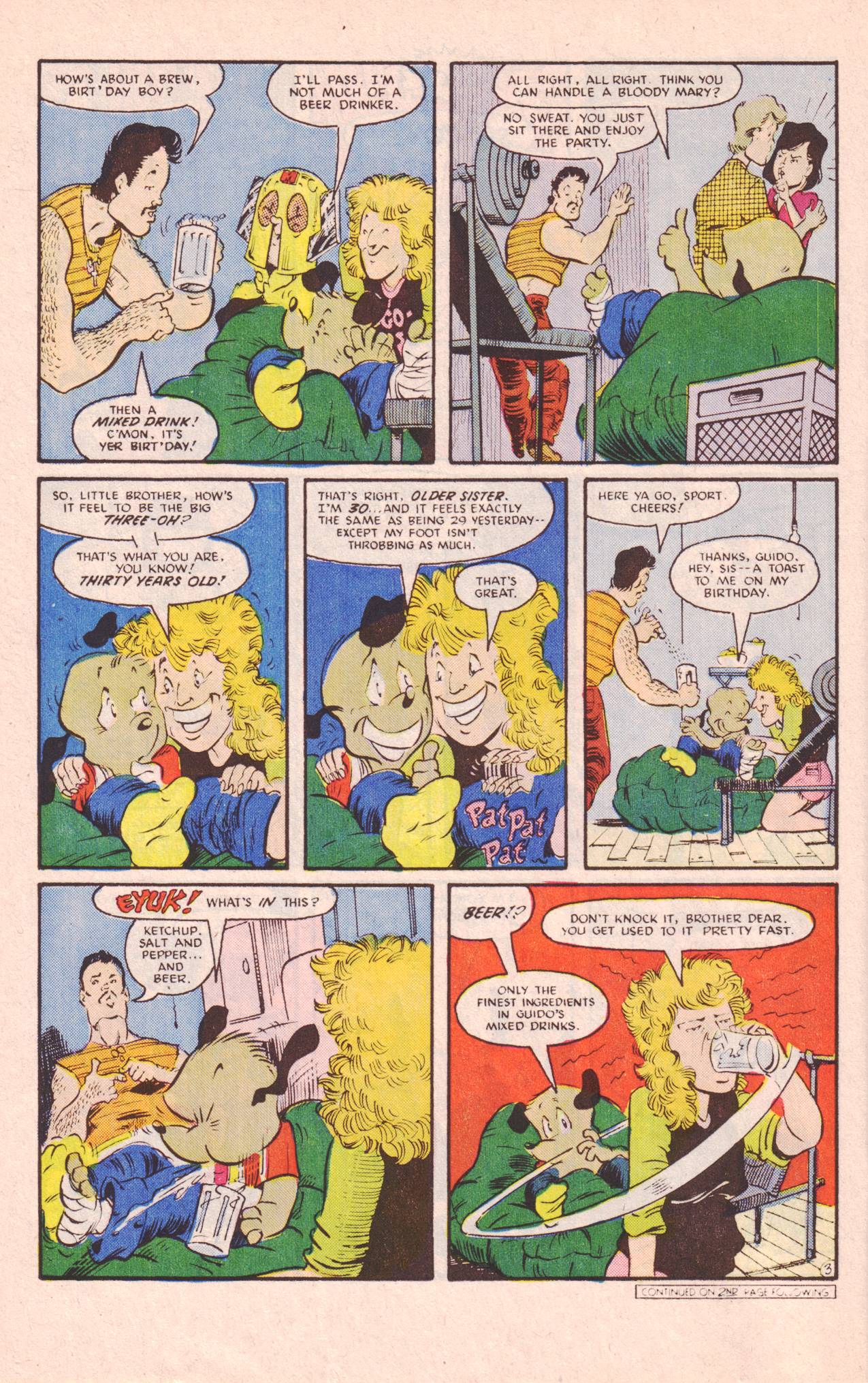 Read online 'Mazing Man comic -  Issue #12 - 16