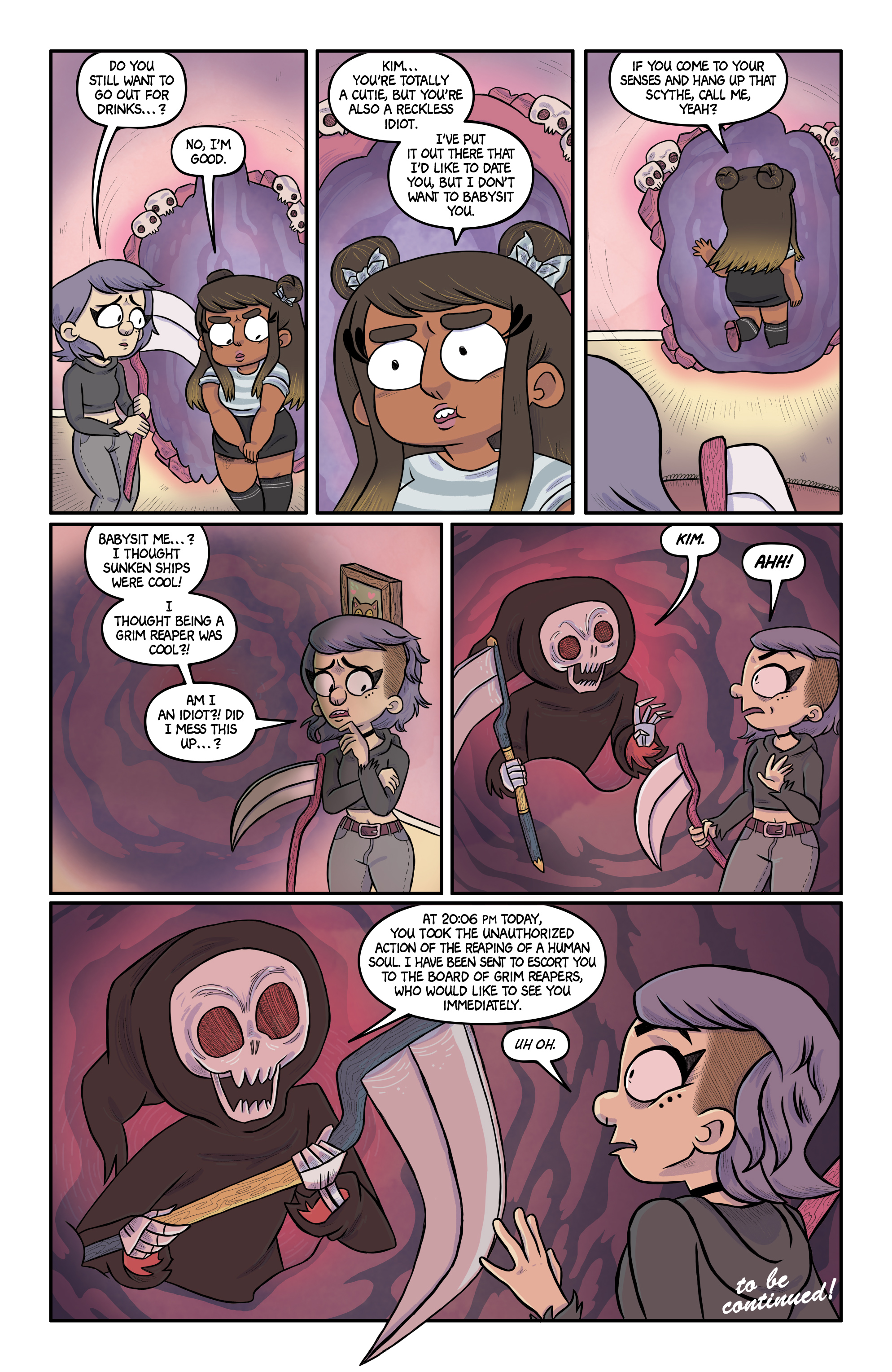 Read online Kim Reaper comic -  Issue #2 - 24