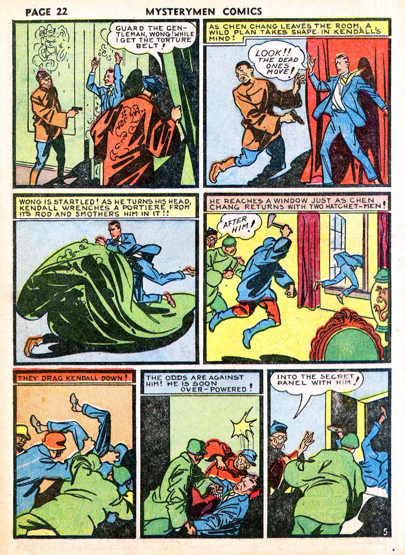 Read online Mystery Men Comics comic -  Issue #4 - 24