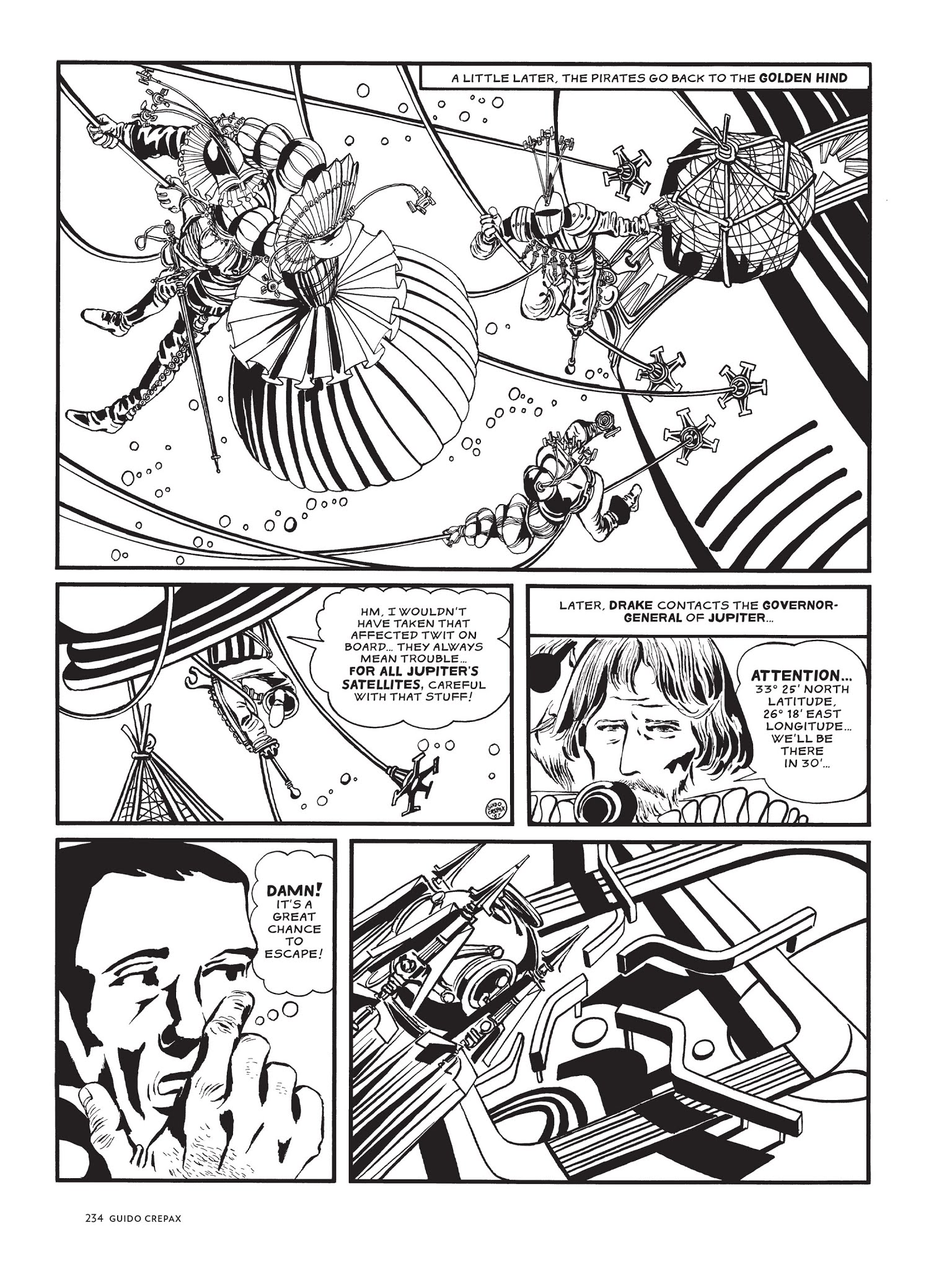 Read online The Complete Crepax comic -  Issue # TPB 2 - 223