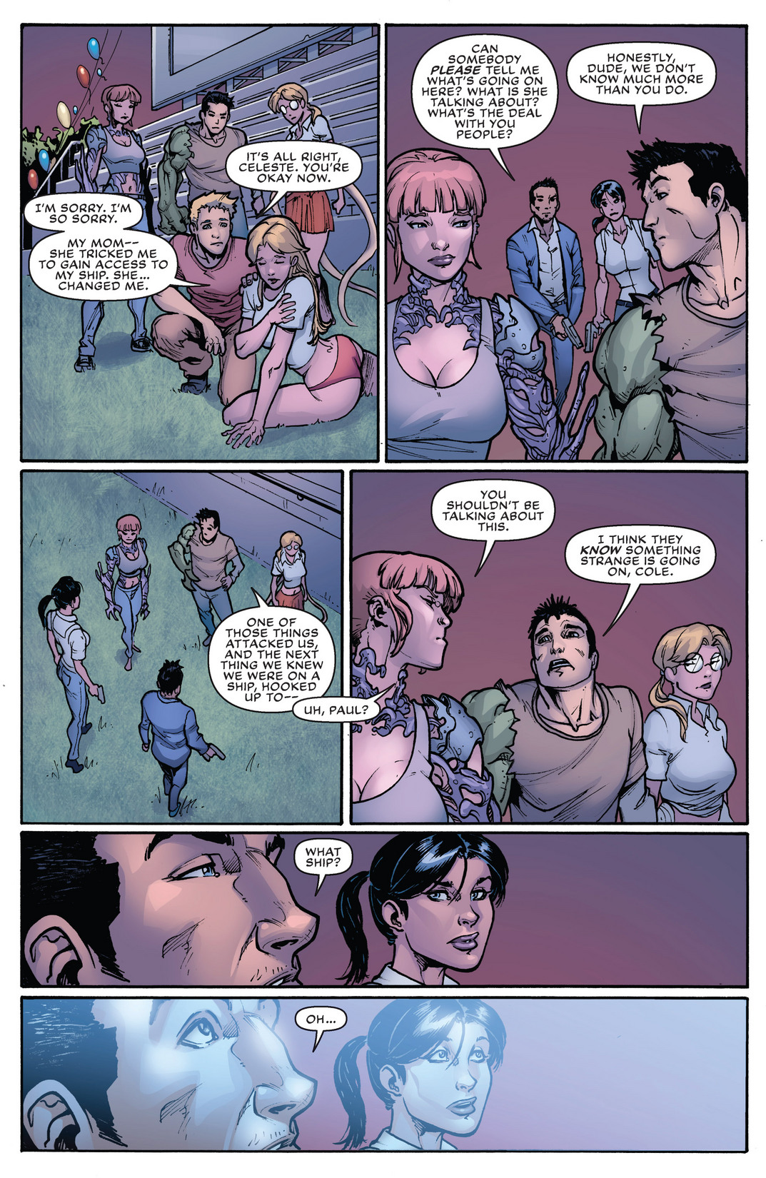 Read online Homecoming comic -  Issue #4 - 14